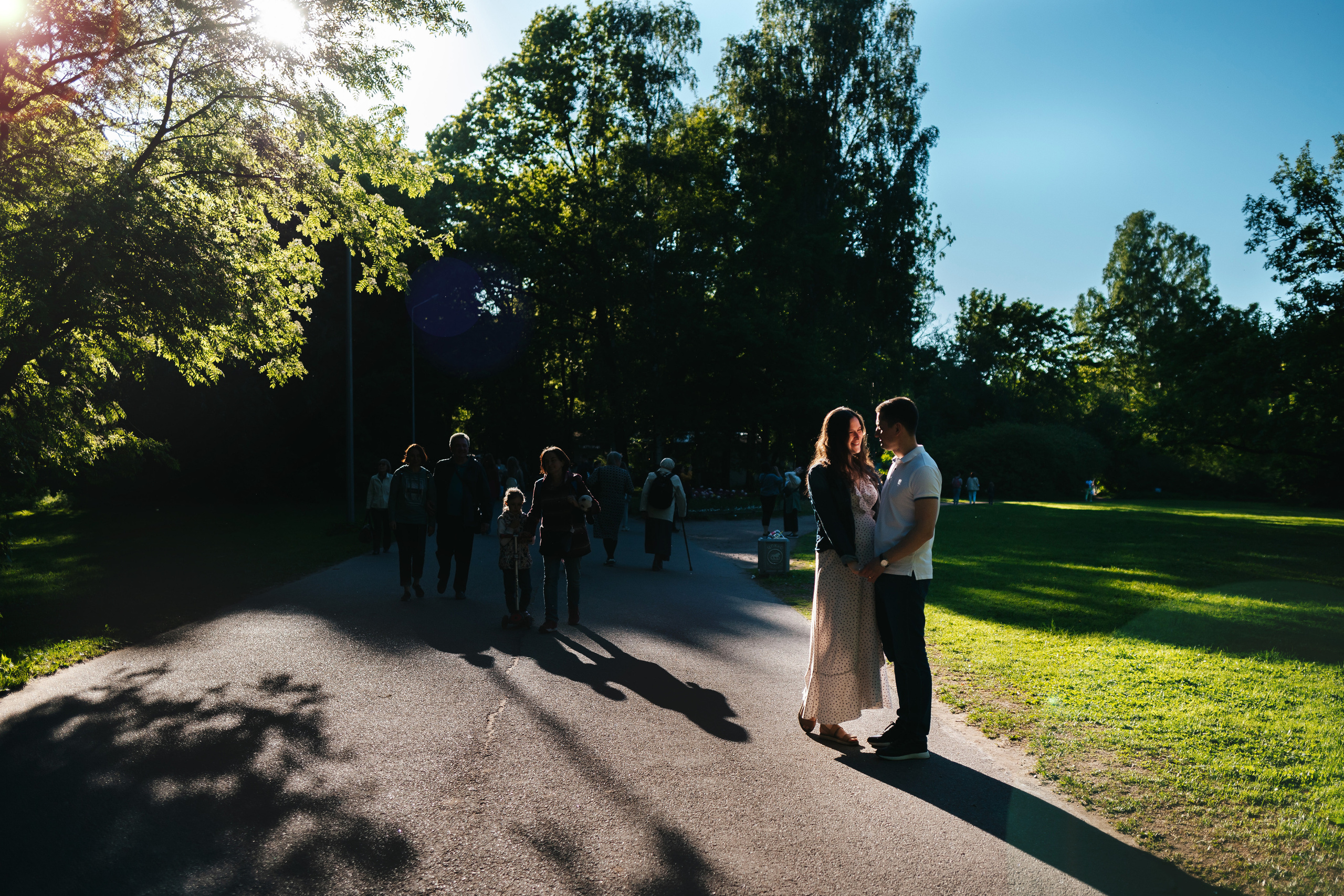 Фотопрогулка «в ожидании». Семейный lifestyle фотограф в Санкт-Петербурге Людмила Пахомова