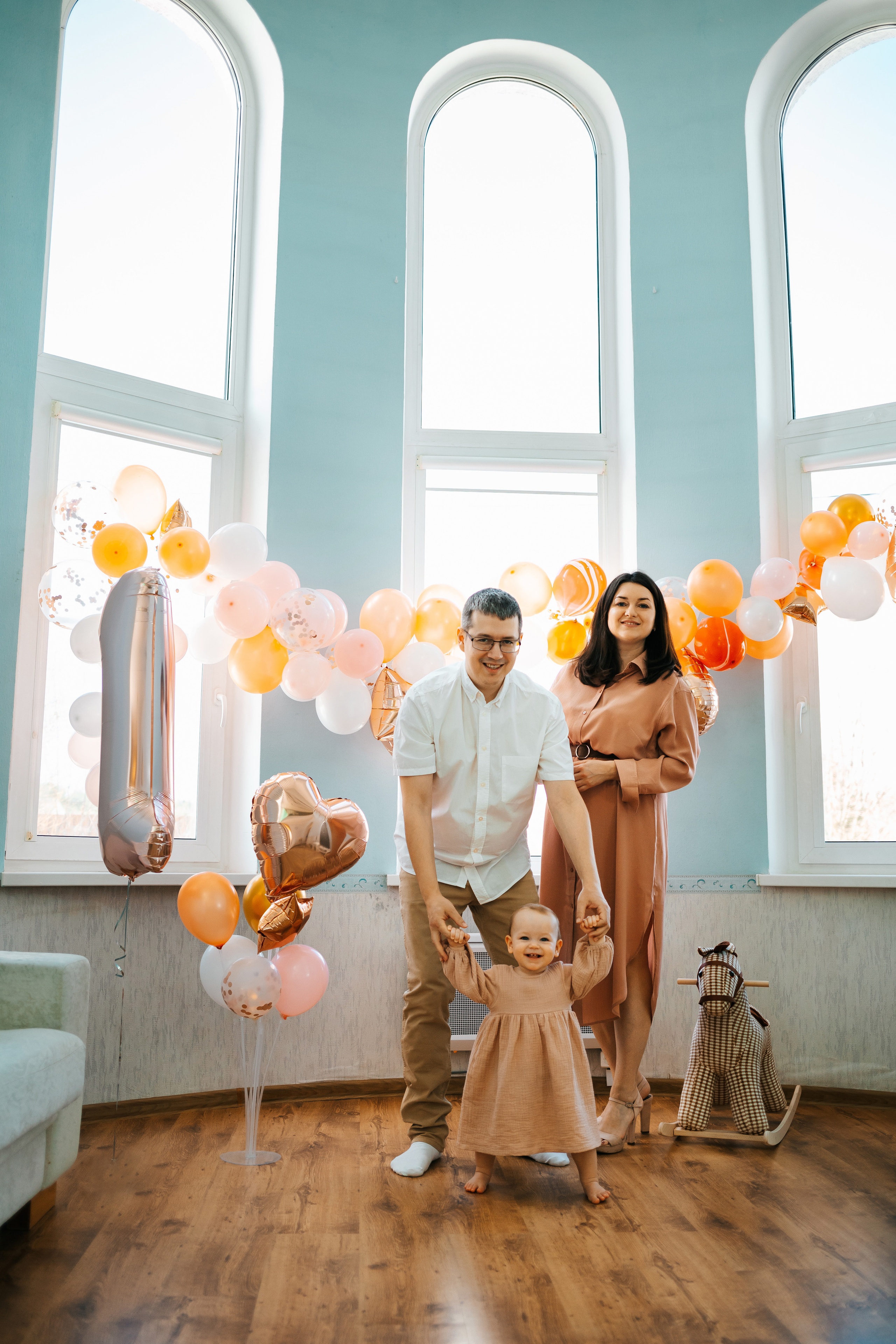 Даше 1 годик. Семейный lifestyle фотограф в Санкт-Петербурге Людмила Пахомова