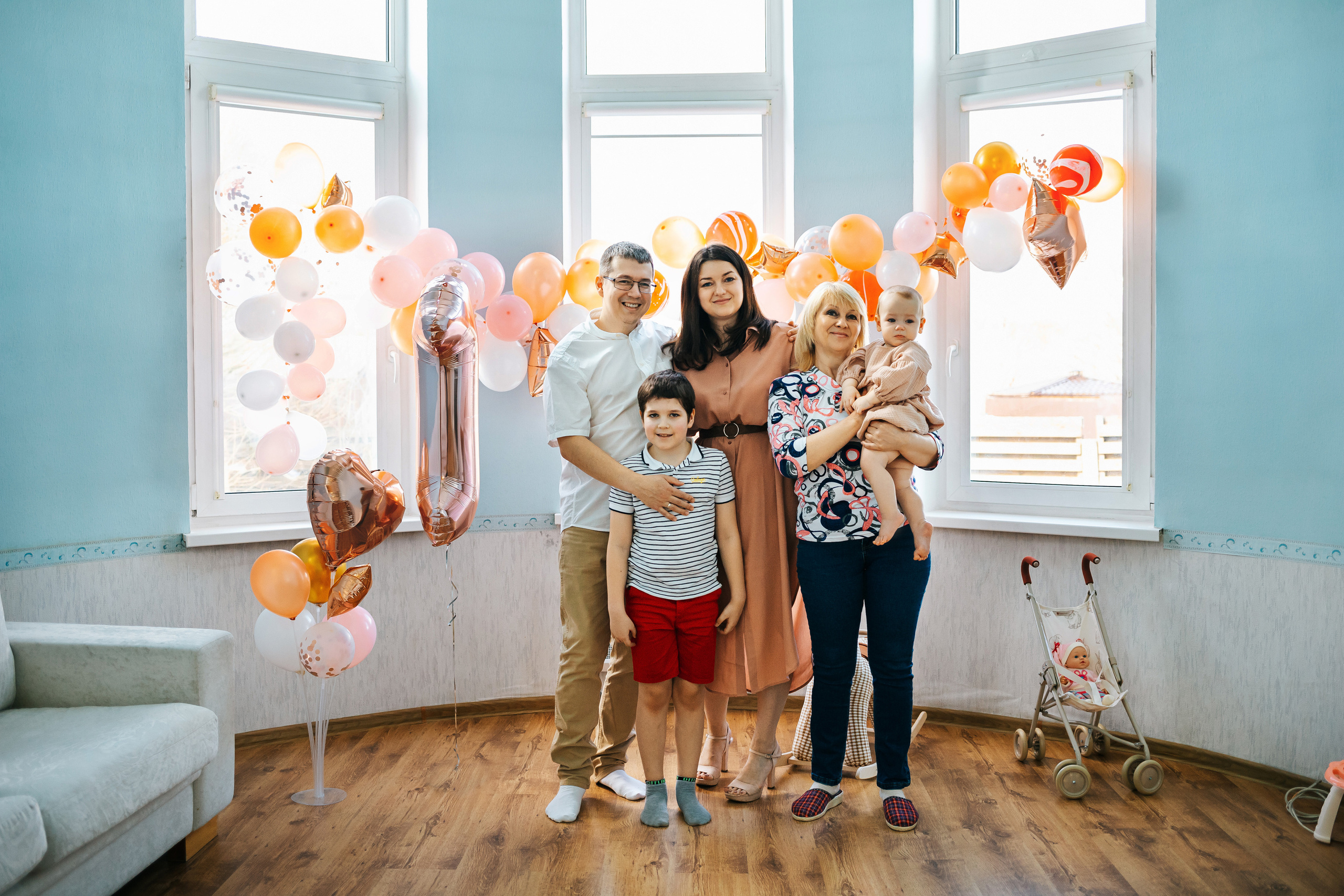 Даше 1 годик. Семейный lifestyle фотограф в Санкт-Петербурге Людмила Пахомова