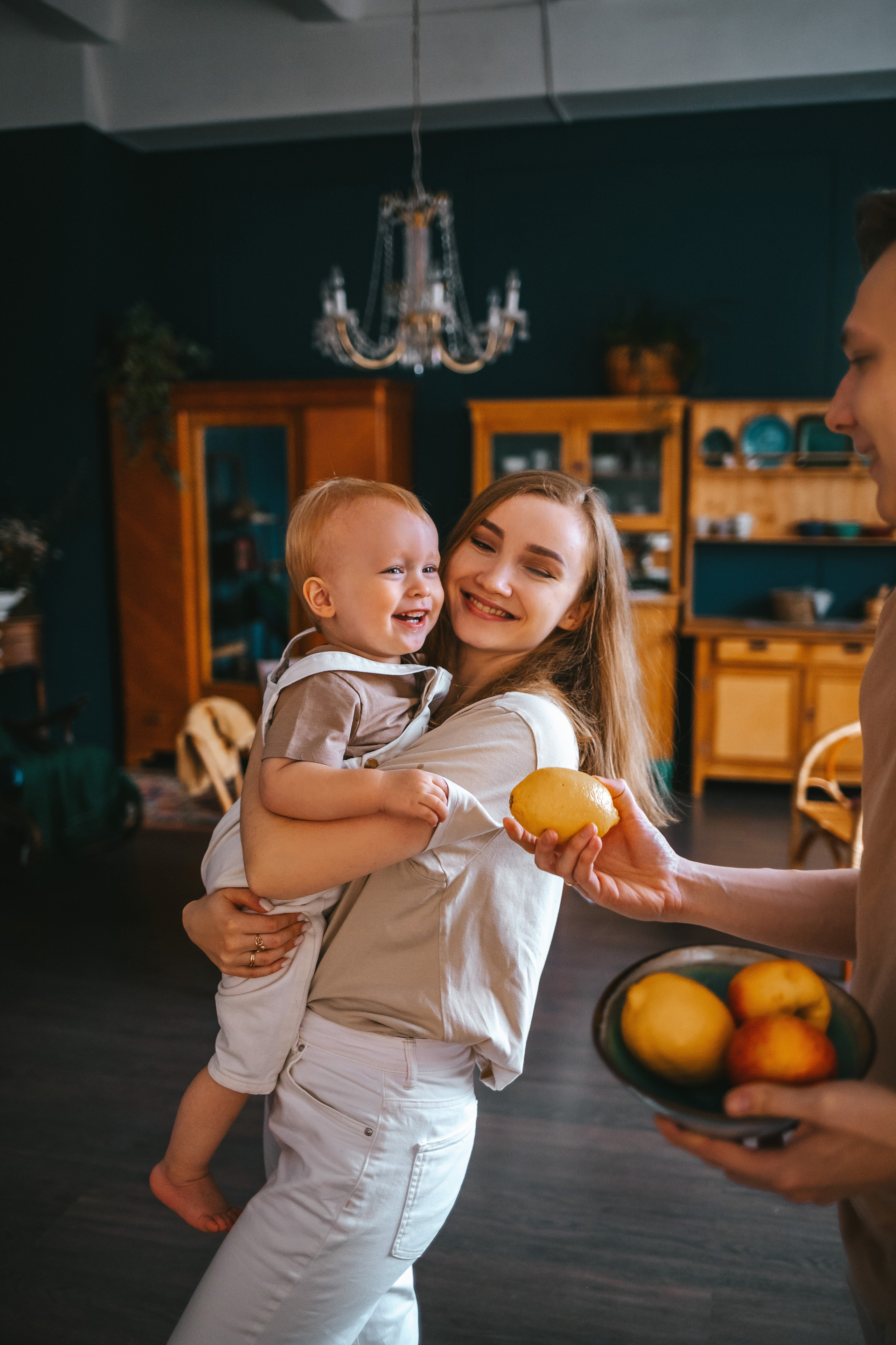 Денис, Вика и Марк. Семейный lifestyle фотограф в Санкт-Петербурге Людмила Пахомова
