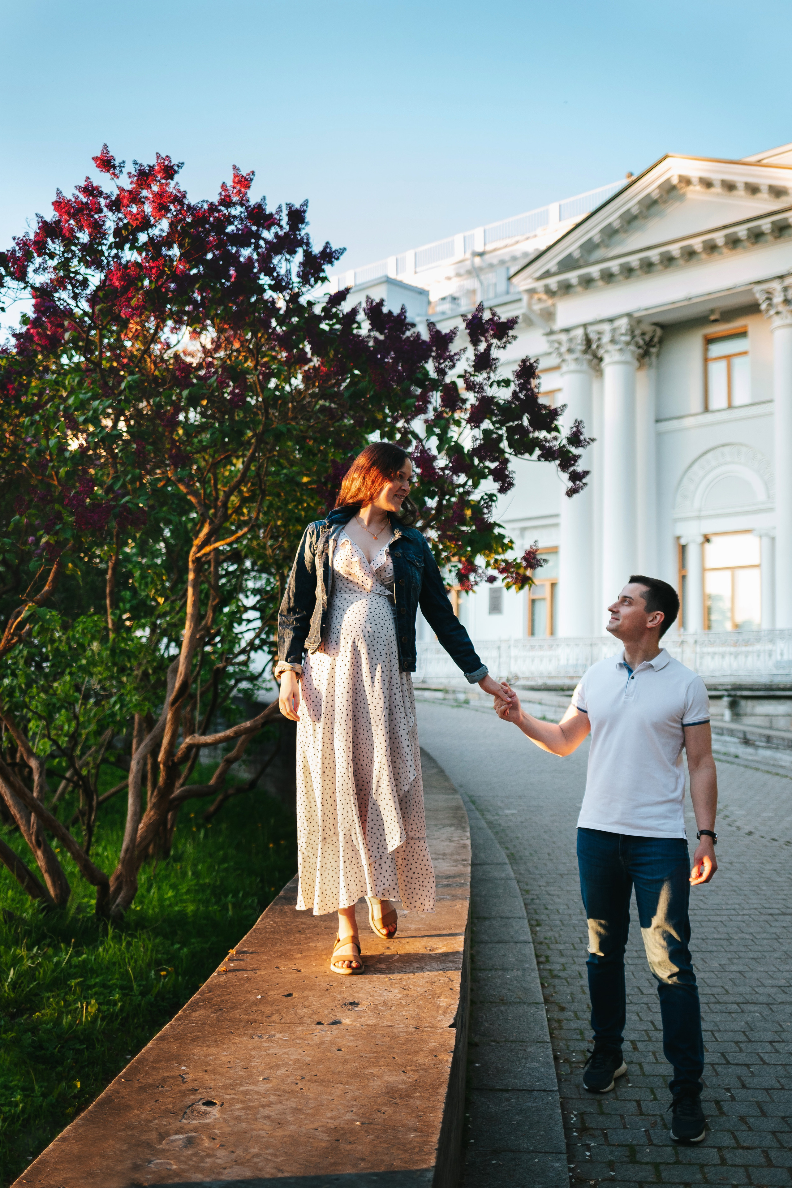 Фотопрогулка «в ожидании». Семейный lifestyle фотограф в Санкт-Петербурге Людмила Пахомова