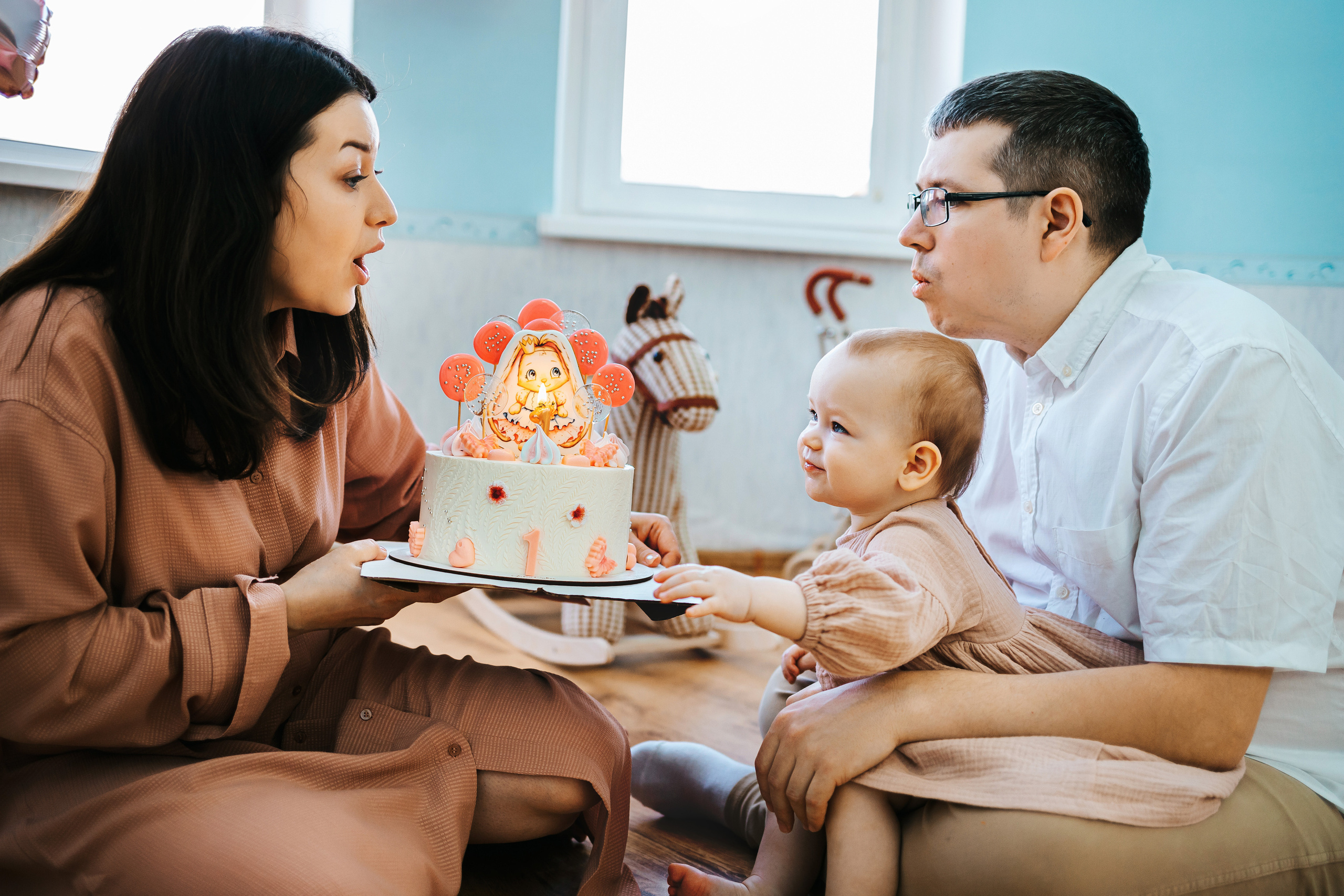 Даше 1 годик. Семейный lifestyle фотограф в Санкт-Петербурге Людмила Пахомова