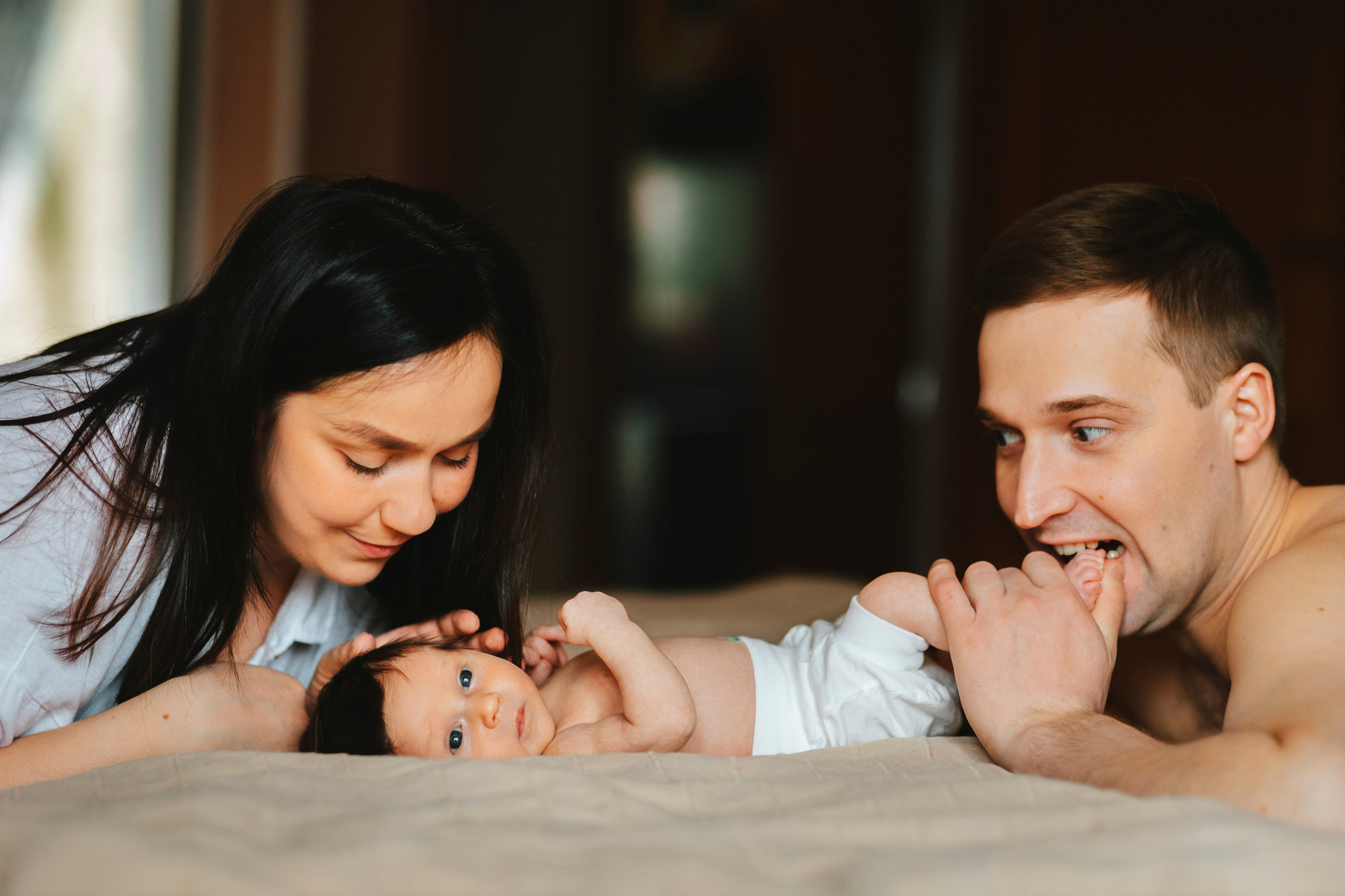 Новорожденная Тея. Семейный lifestyle фотограф в Санкт-Петербурге Людмила Пахомова