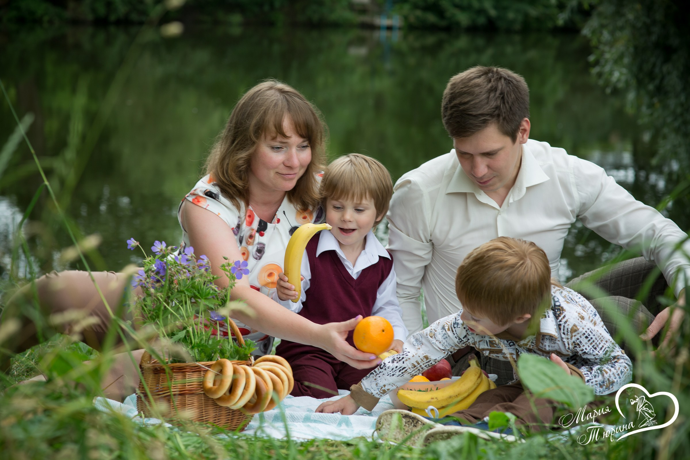 Семейная прогулка. Свадебная фотосъёмка в Москве, Туле