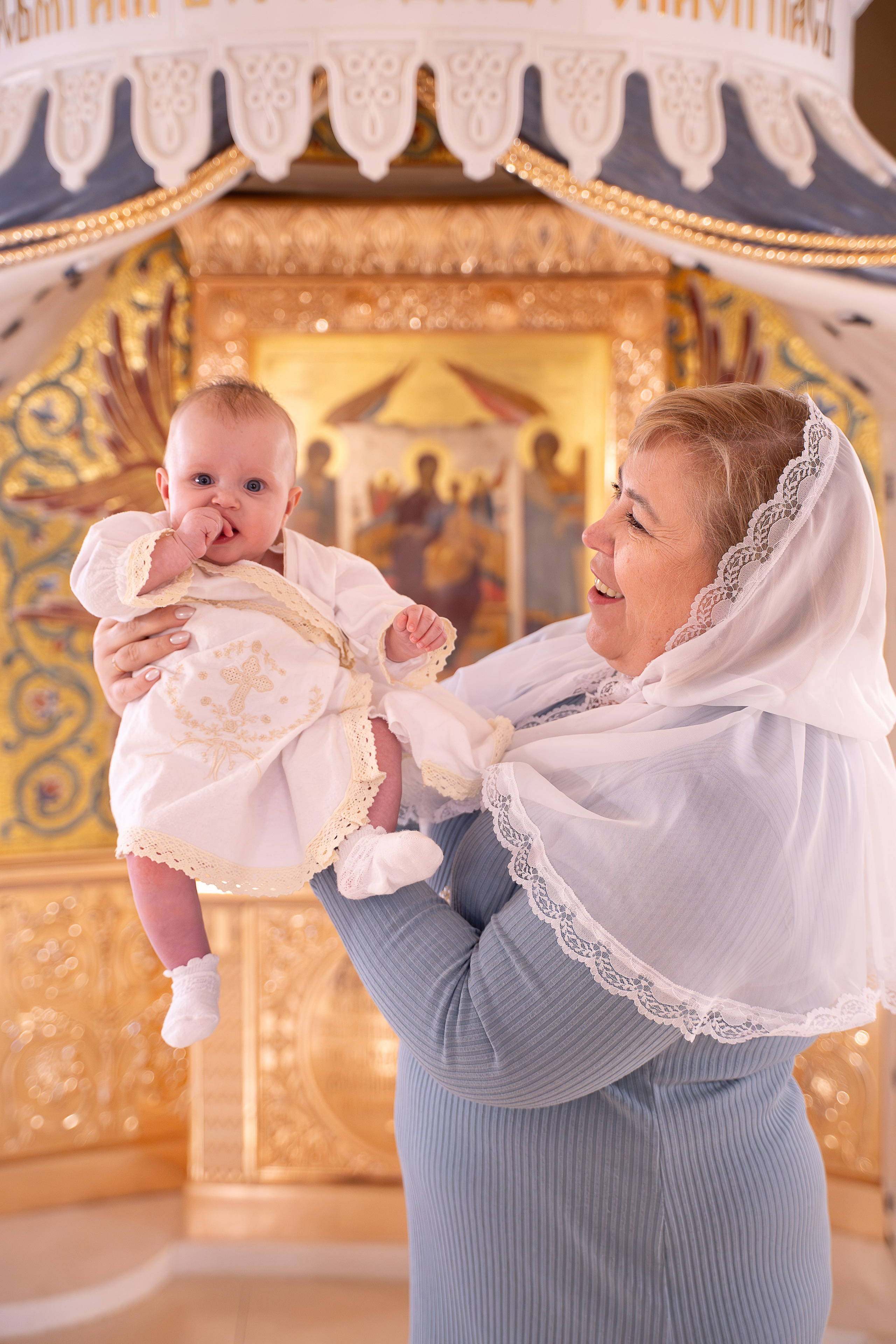 Двойное крещение. Фотограф на роды Москва Ольга Летучева