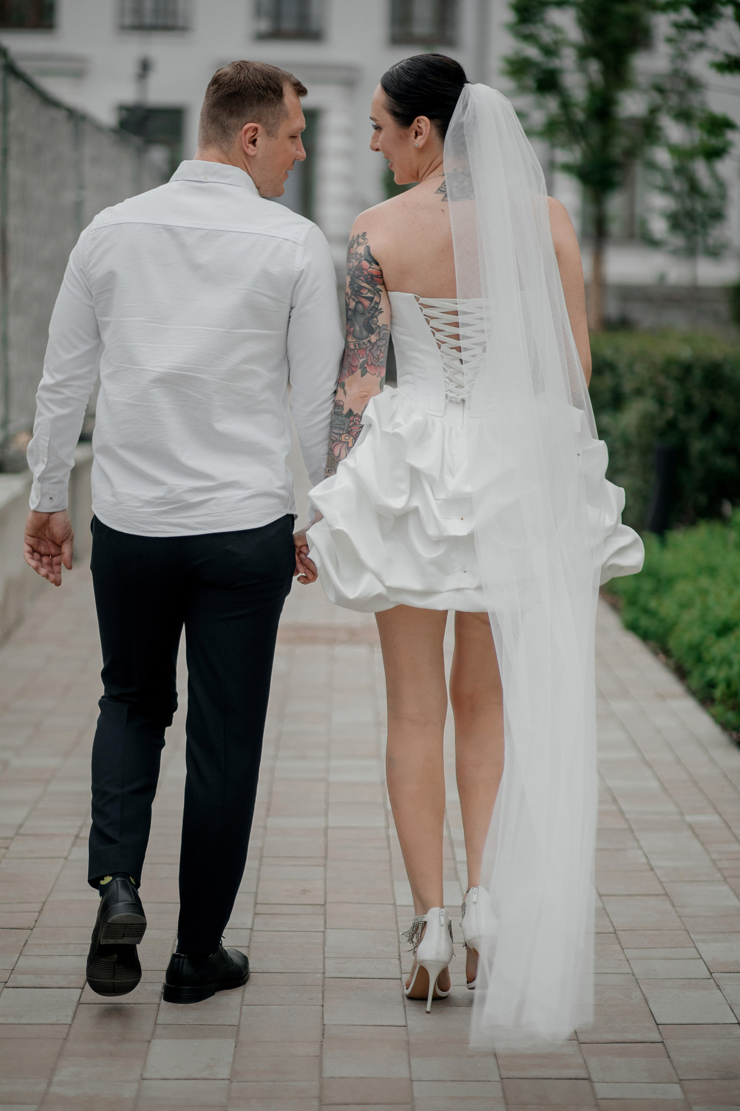 Свадебная прогулка Сергей и Вика. Свадебный и семейный фотограф Ибрагимова Мария из Екатеринбурга