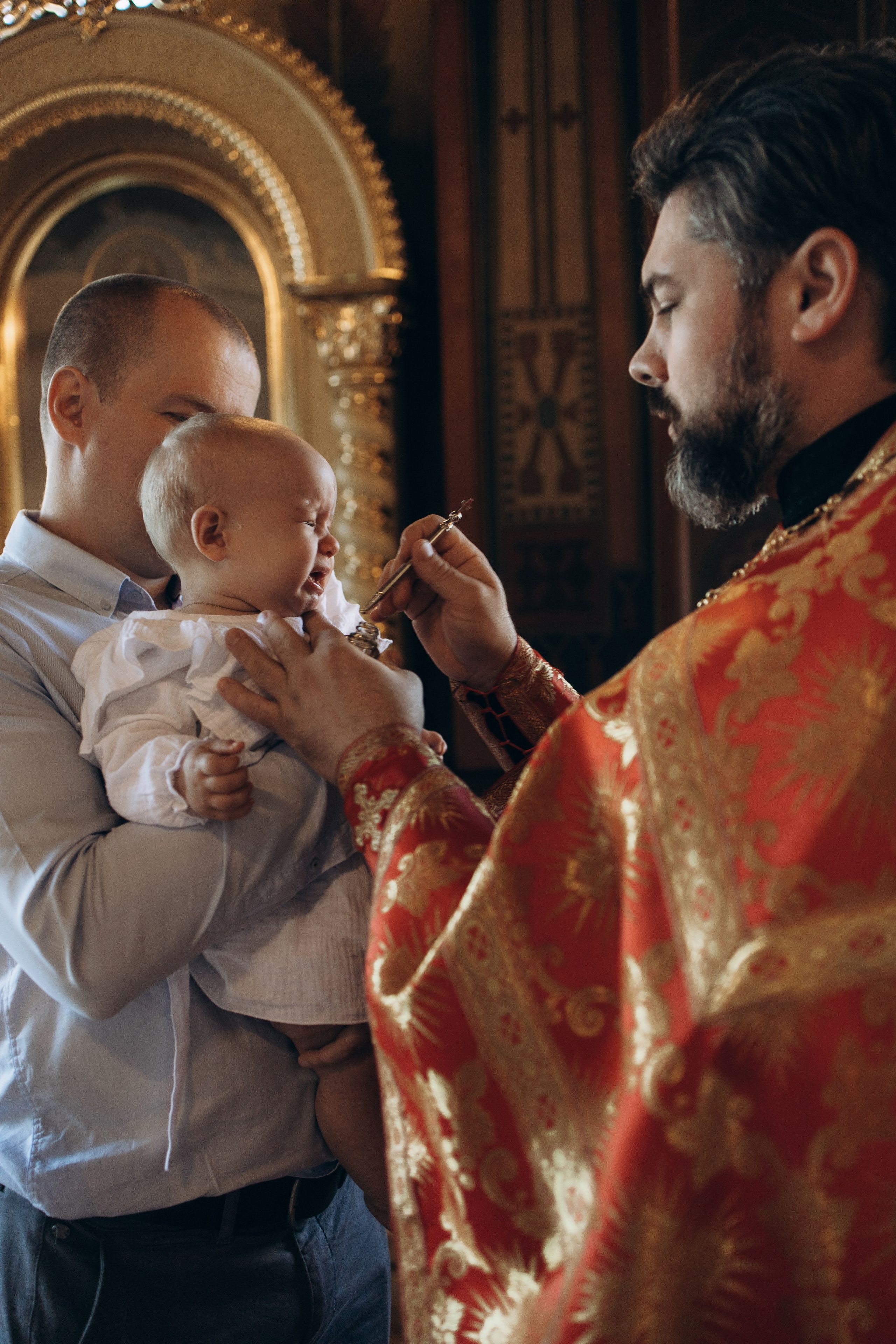 Крещение. Самый теплый фотограф в Краснодаре Рябоконь Ксения