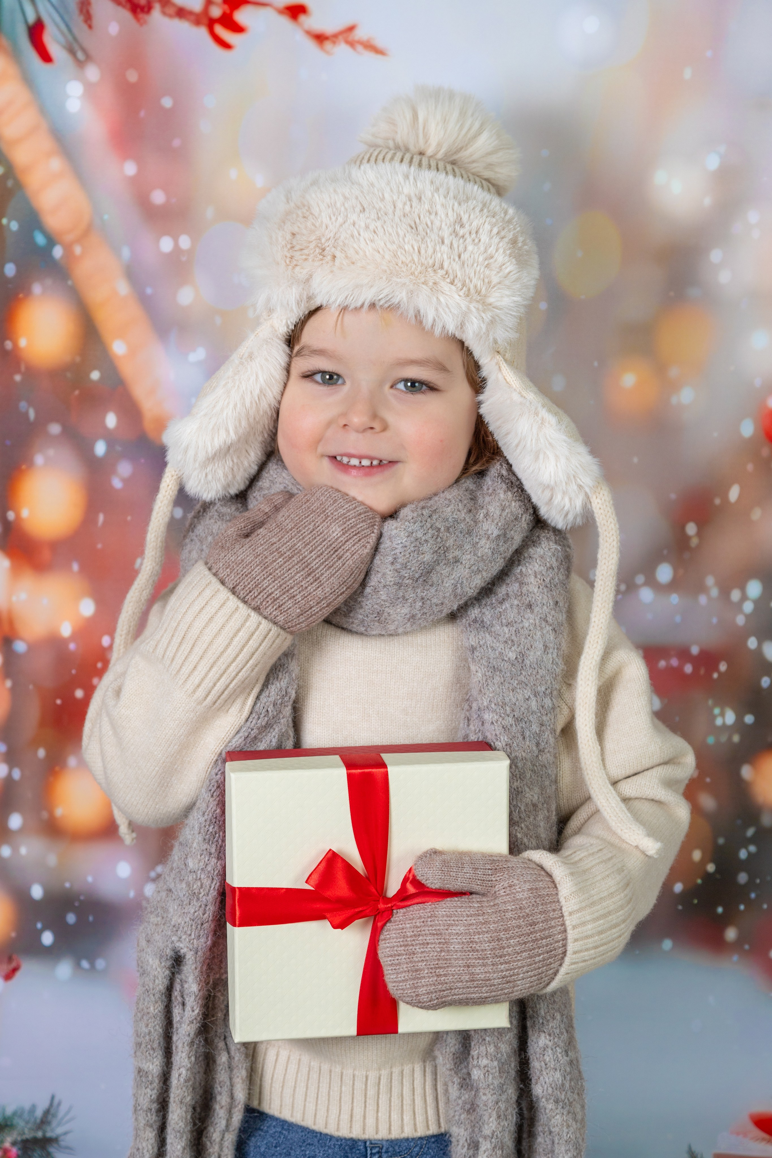 Зимняя фотосессия. Фиксики Детская фотостудия