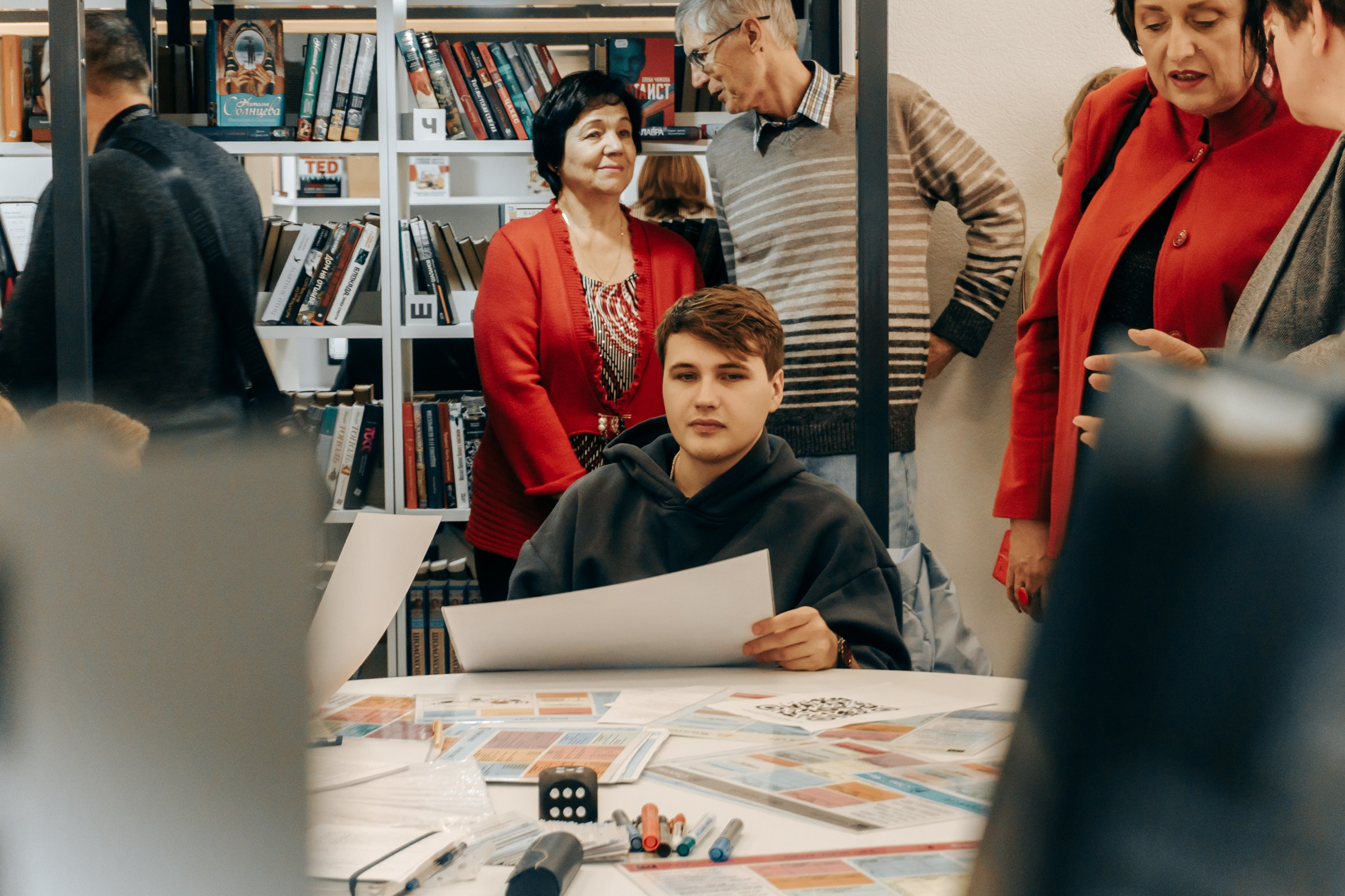 Открытие Бартеневской библиотеки