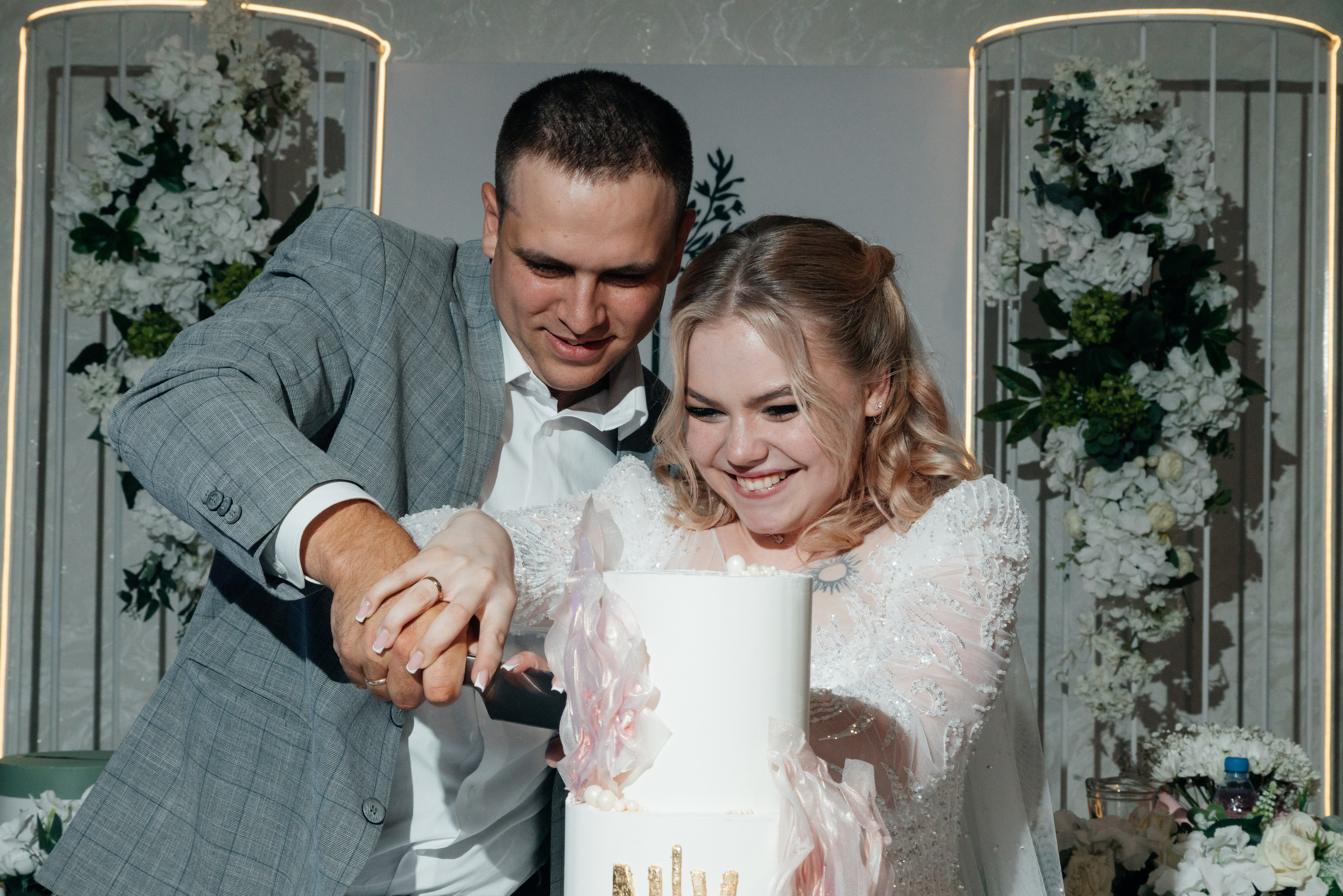 Никита и Валерия: свадебная история в каждом мгновении. Фотограф Семён Гнеушев