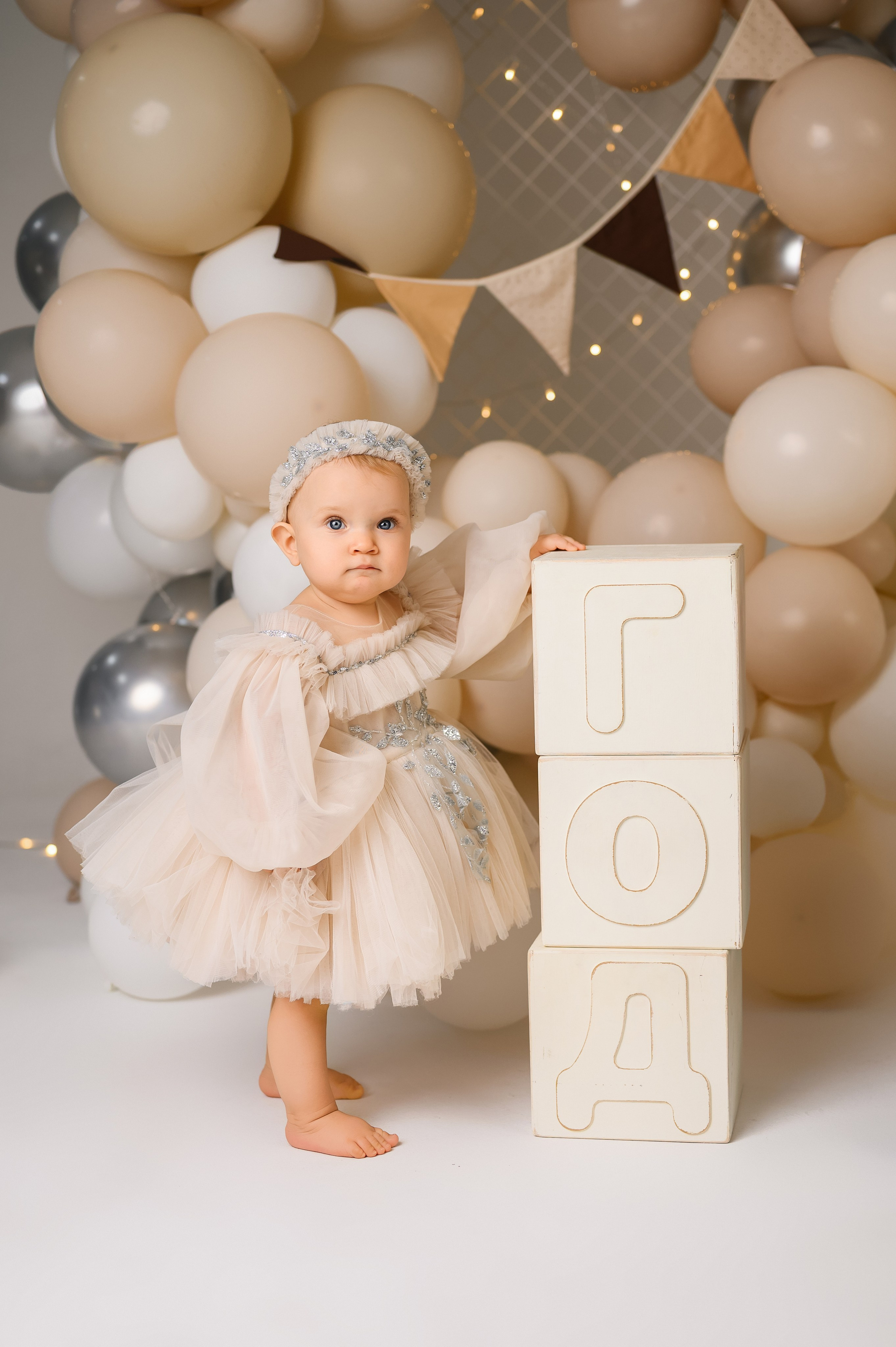 Платье 1-2 года. Детская и семейная фотостудия в Калининграде