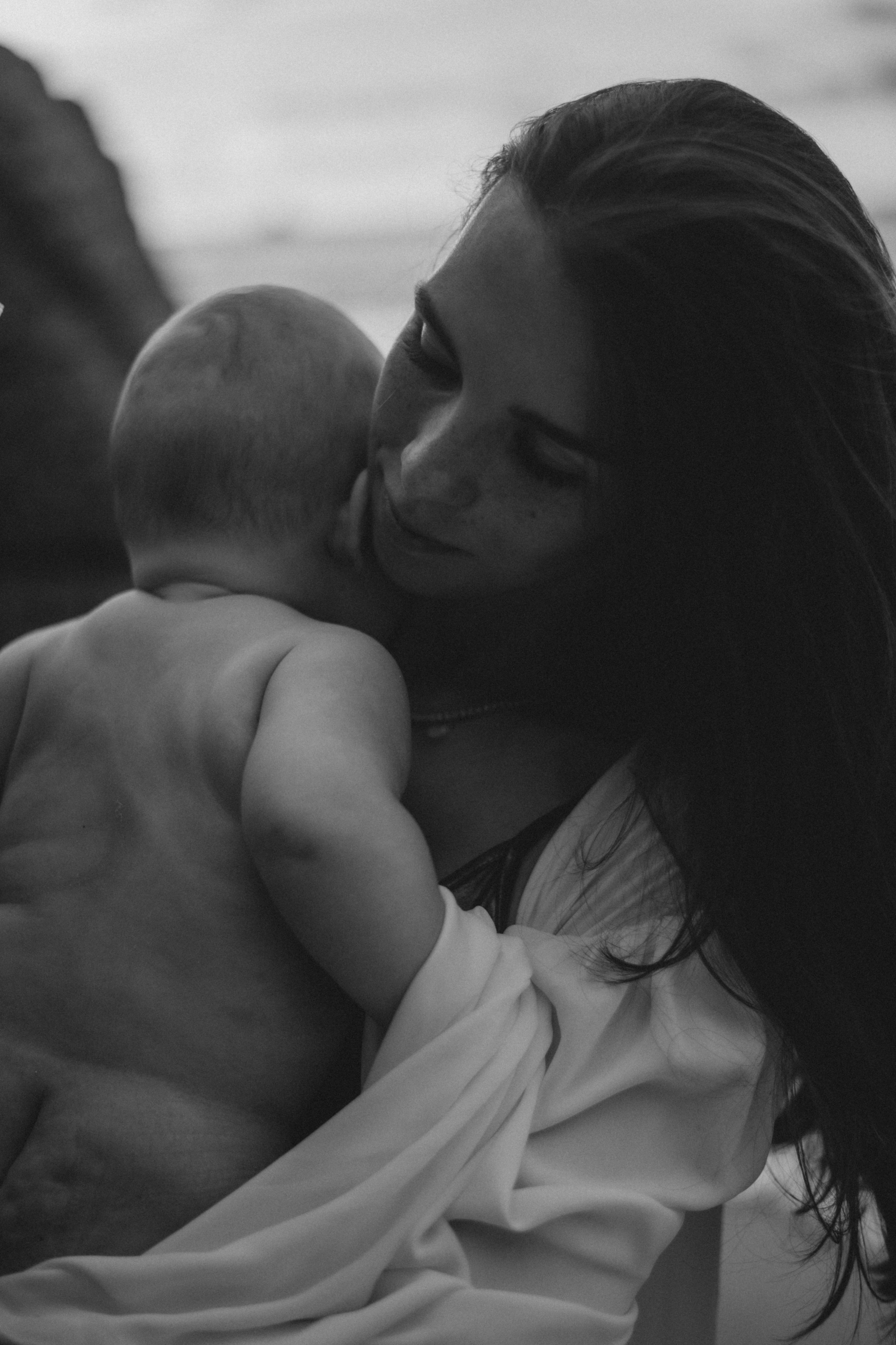 Мама и малыш море. Фотограф и Видеограф Анапа, Новороссийск, Краснодар. Алина и Женя
