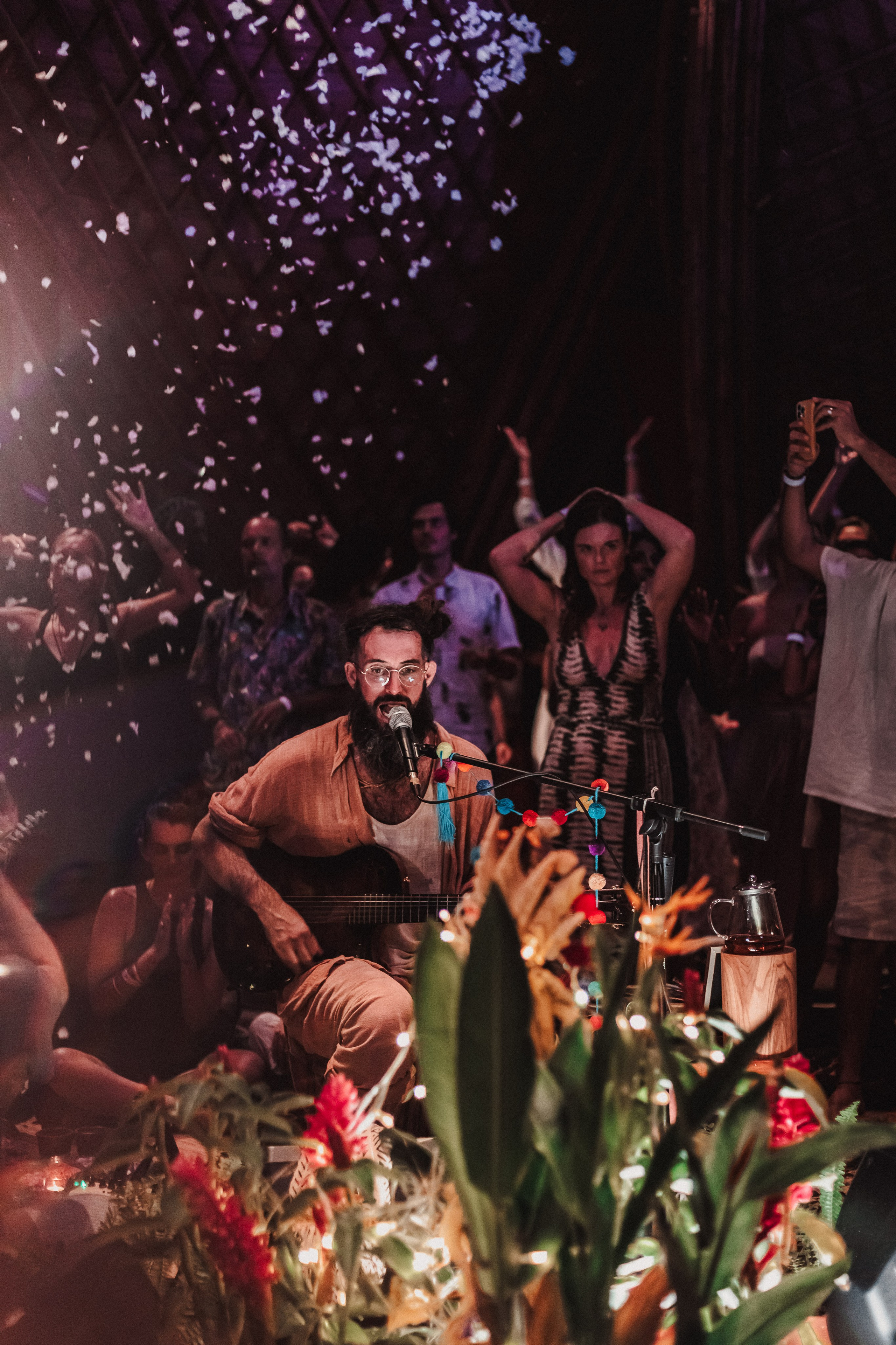 Hanuman Project kirtan at Alchemy march. Mariam Bagdasaryan