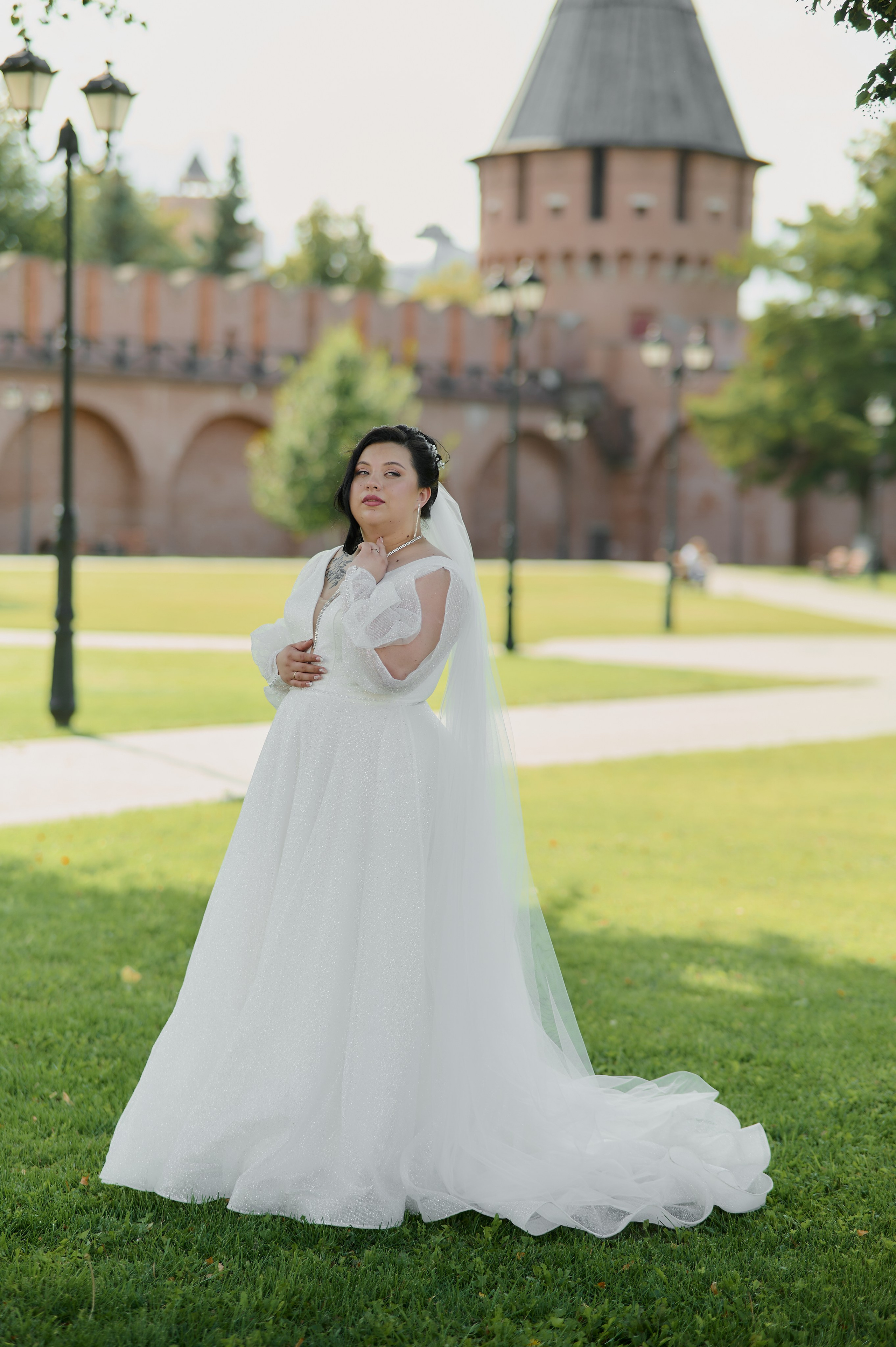 Свадебная фотосессия в студии. Свадебный фотограф в Туле Никита Беляев