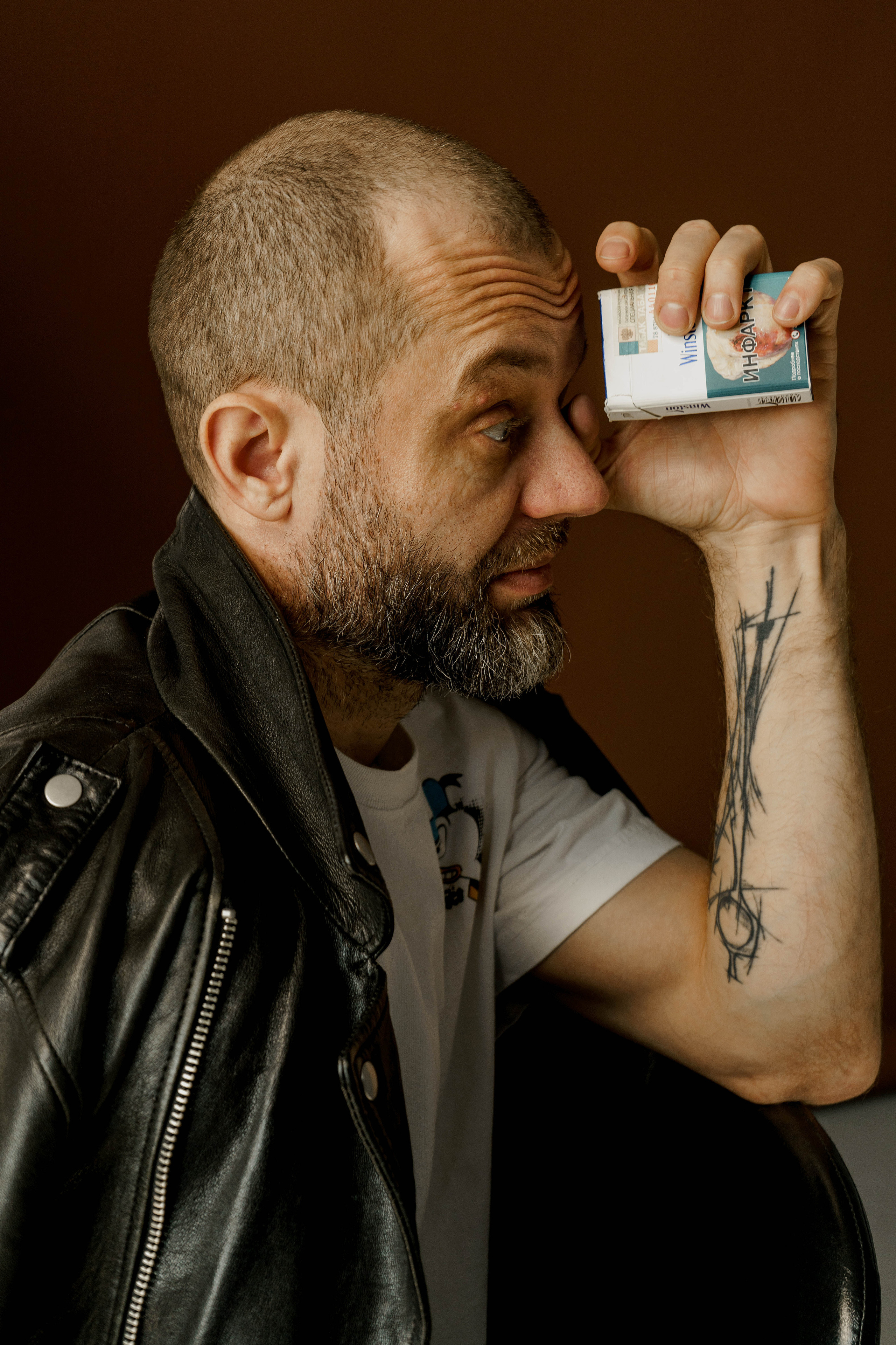 Мужской портрет Александр Пушкарь. Фотограф из Владивостока Юлия Черепова