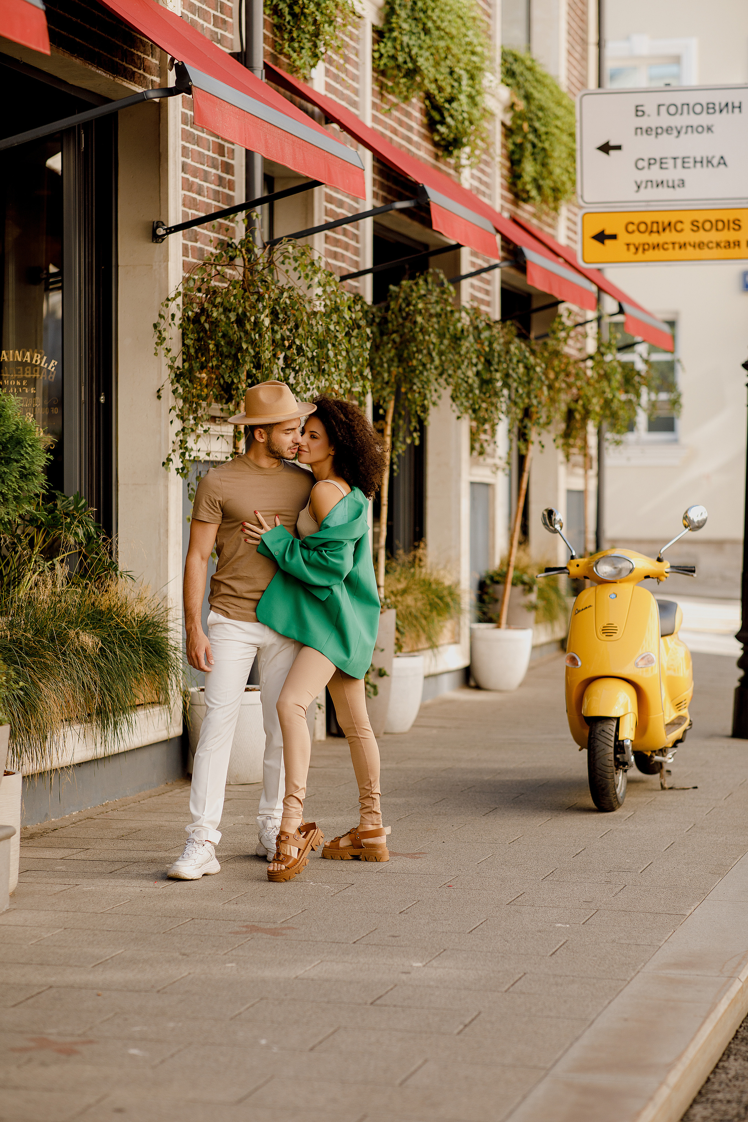 Прогулка по Москве, Артем и Вера. Фотограф из Владивостока Юлия Черепова