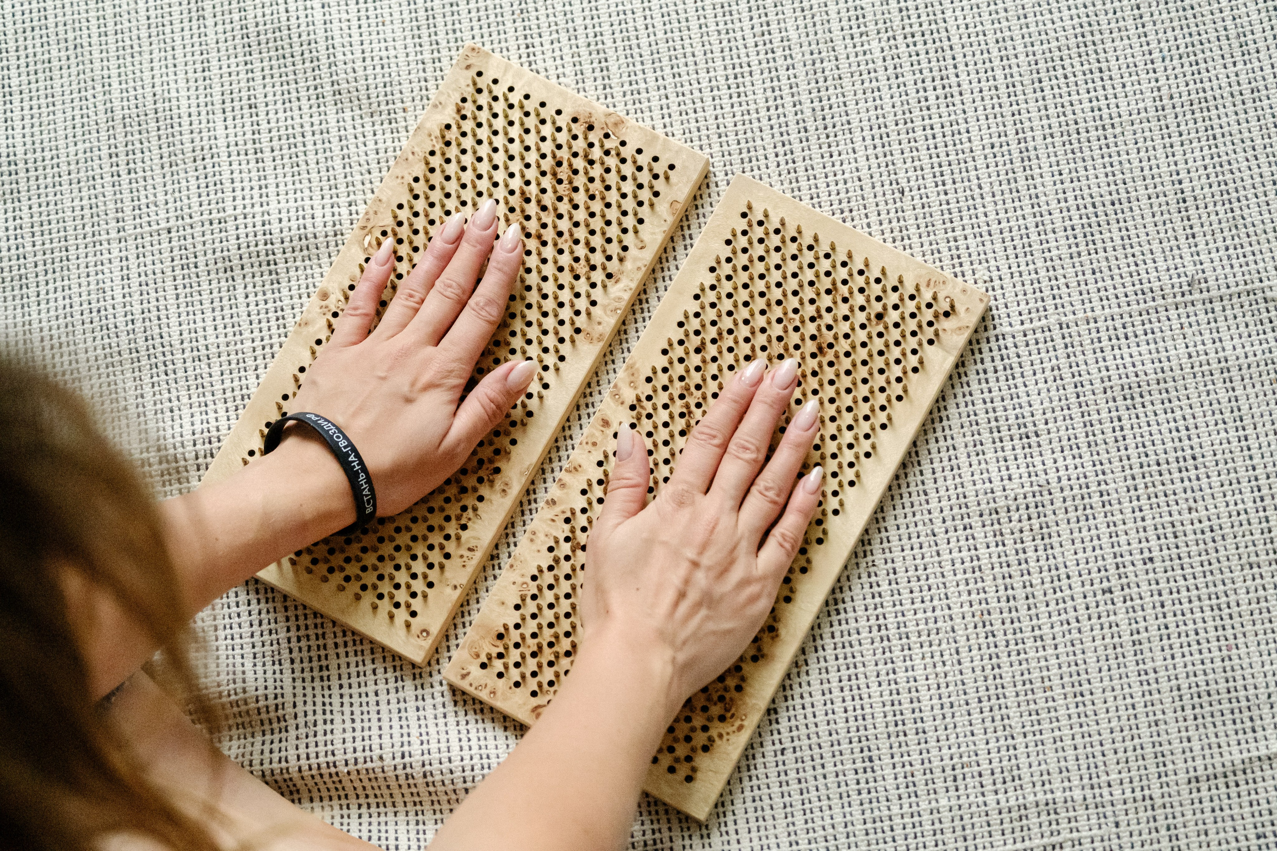 Доски Садху, для Компании «Встань на гвозди». Фотограф Мельник Ирина. Москва