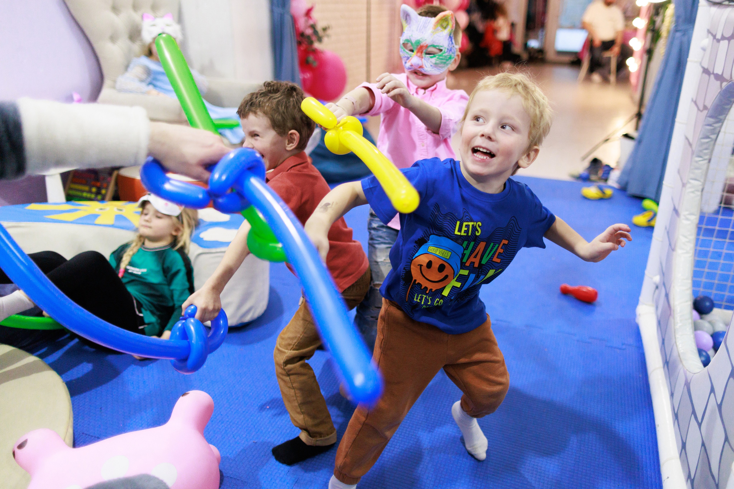 Фотосессия детского для рождения в лофте Василек