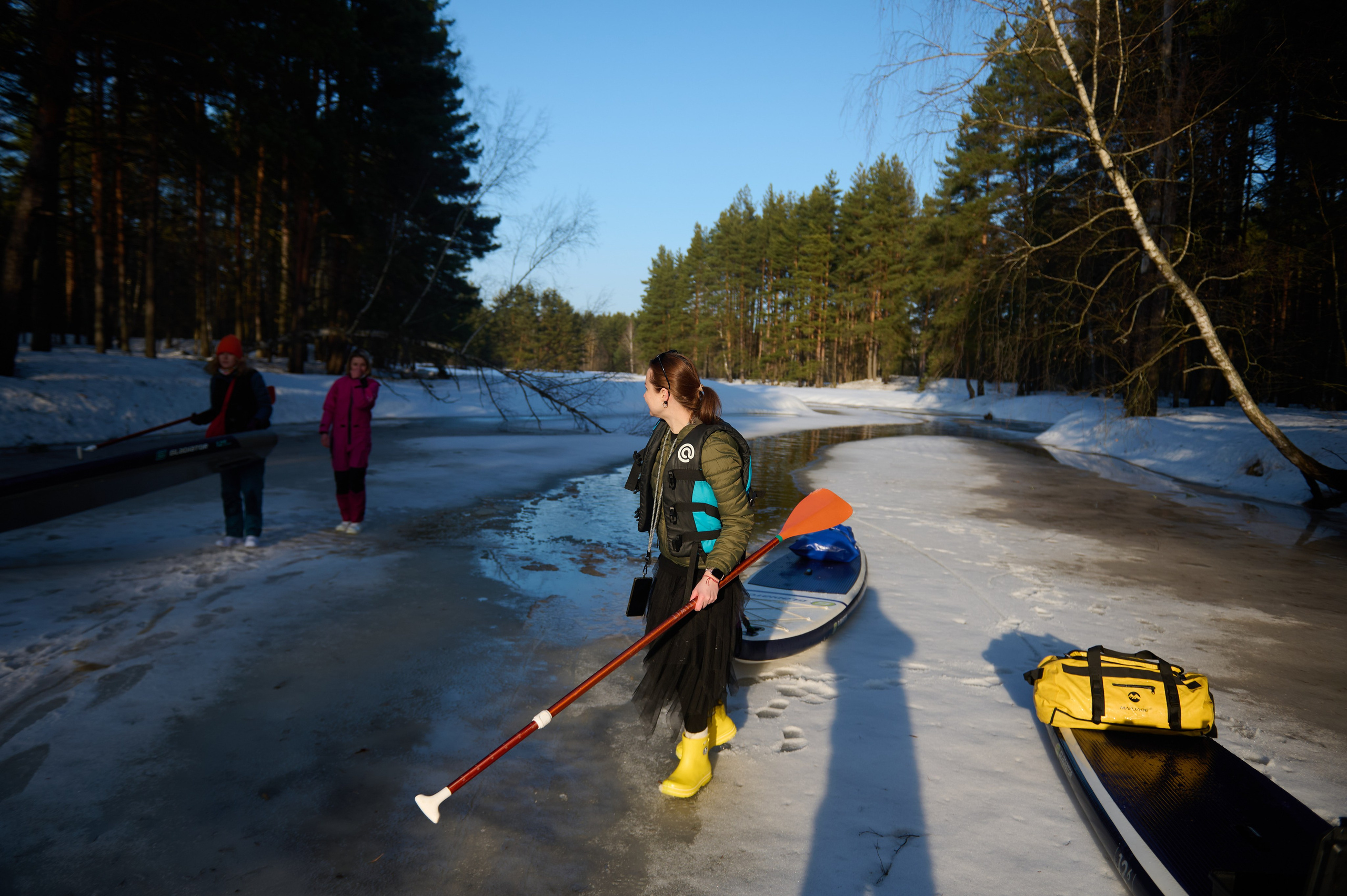 Первый весенний сплав р. Нерская. Главная