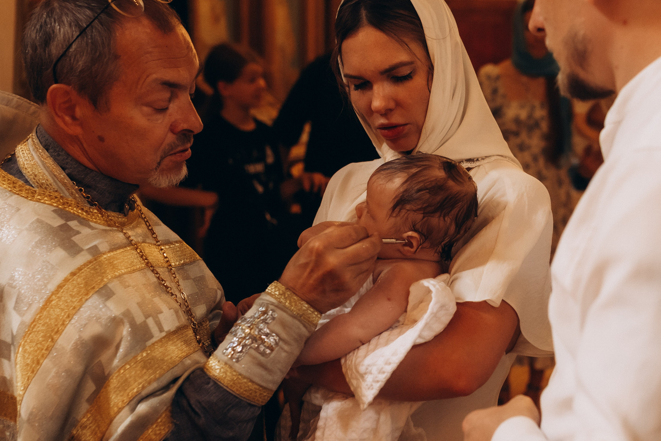 Таинство Крещения Ясны и Марка. Семейный фотограф Москва Наталия Осьмакова