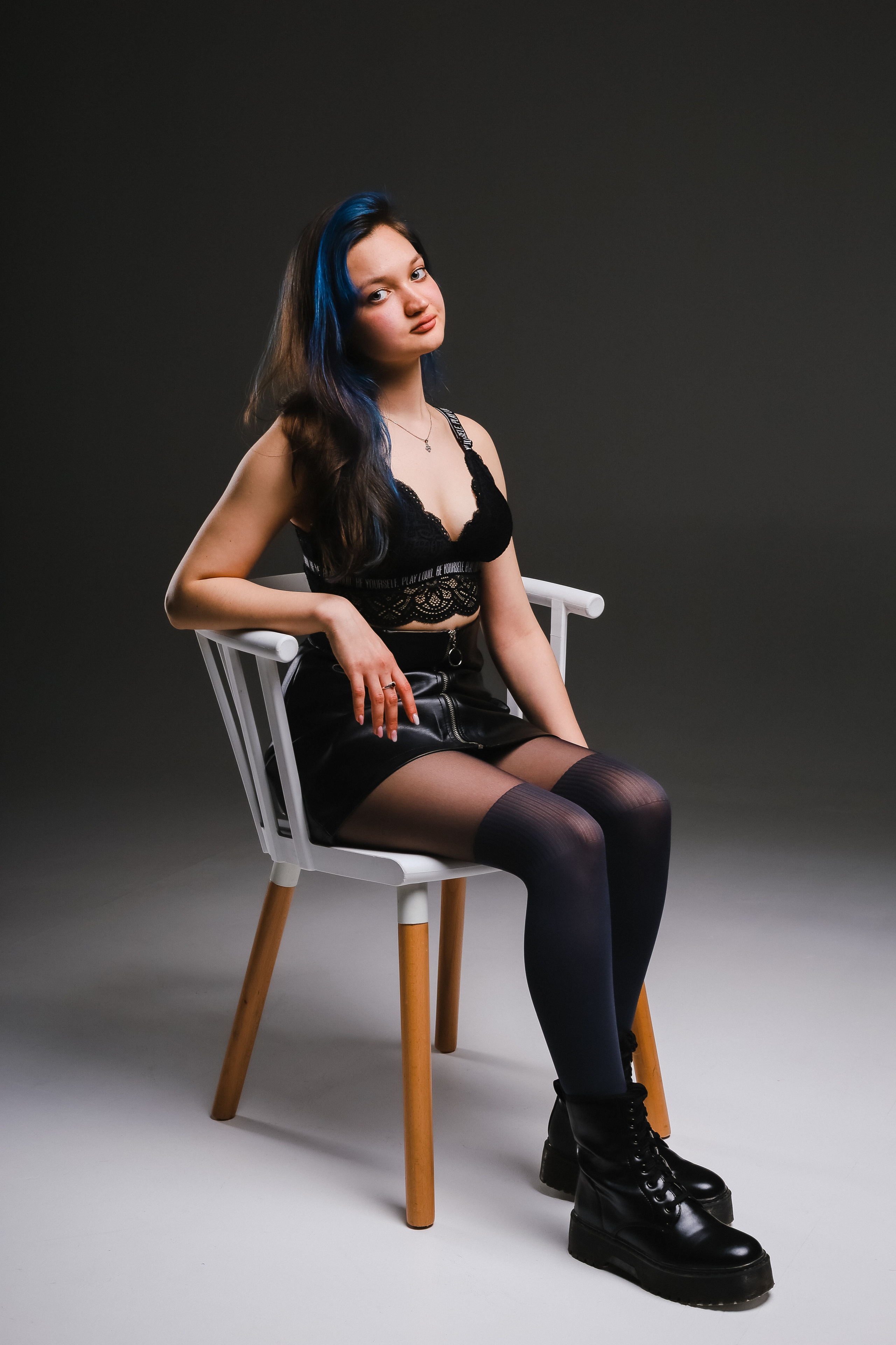 Портретная студийная фотосессия. Фотограф Татьяна Орлова