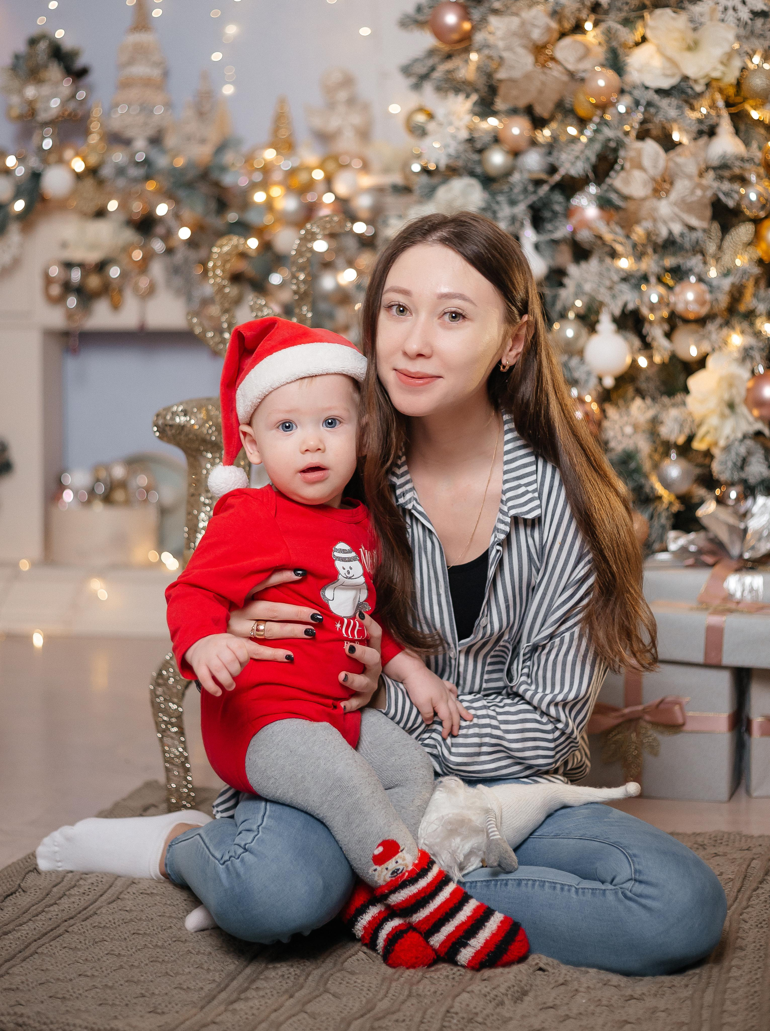 Новогодняя фотосессия в студии. Фотограф Татьяна Орлова