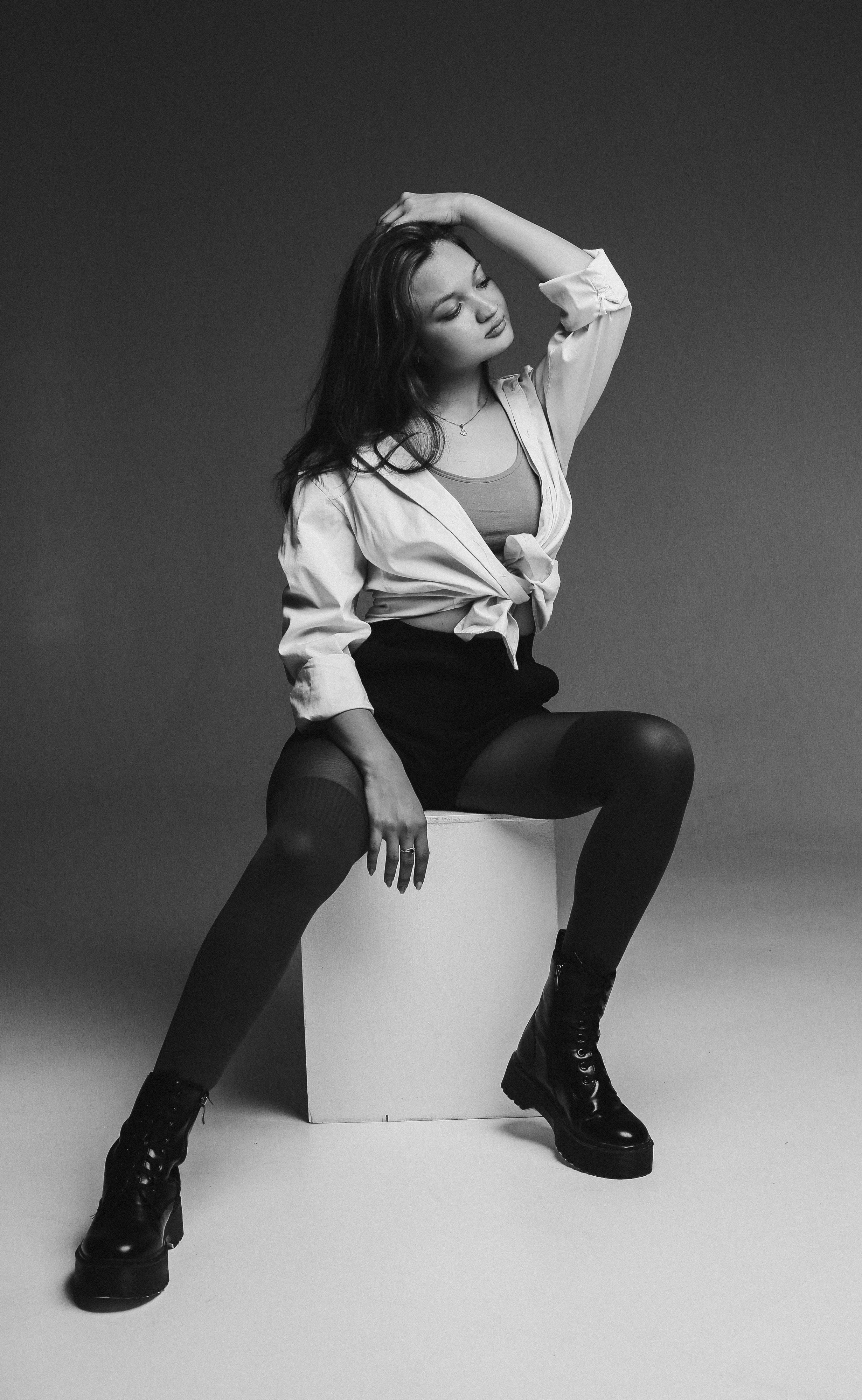 Портретная студийная фотосессия. Фотограф Татьяна Орлова