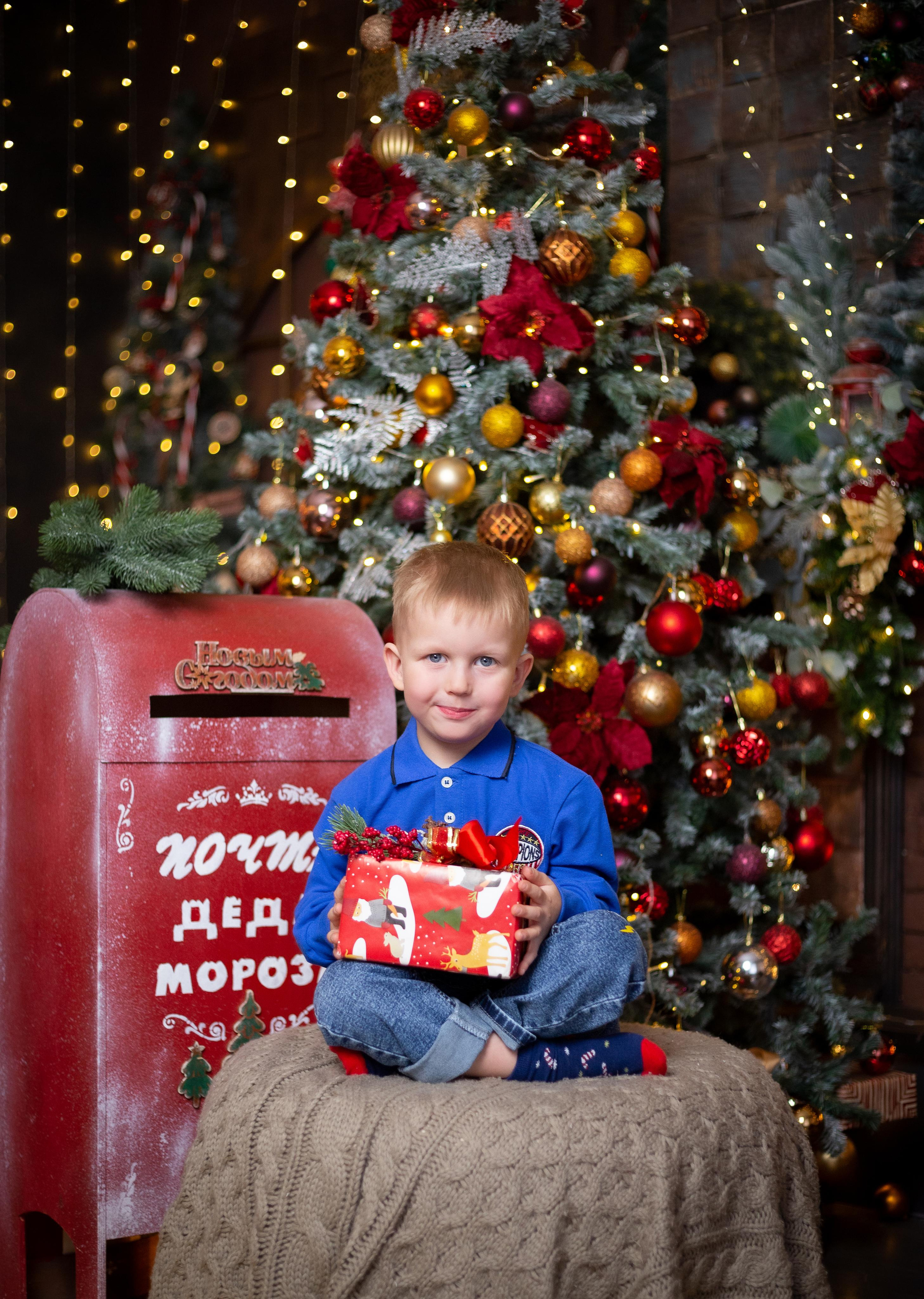 Новогодняя фотосессия в студии. Фотограф Татьяна Орлова
