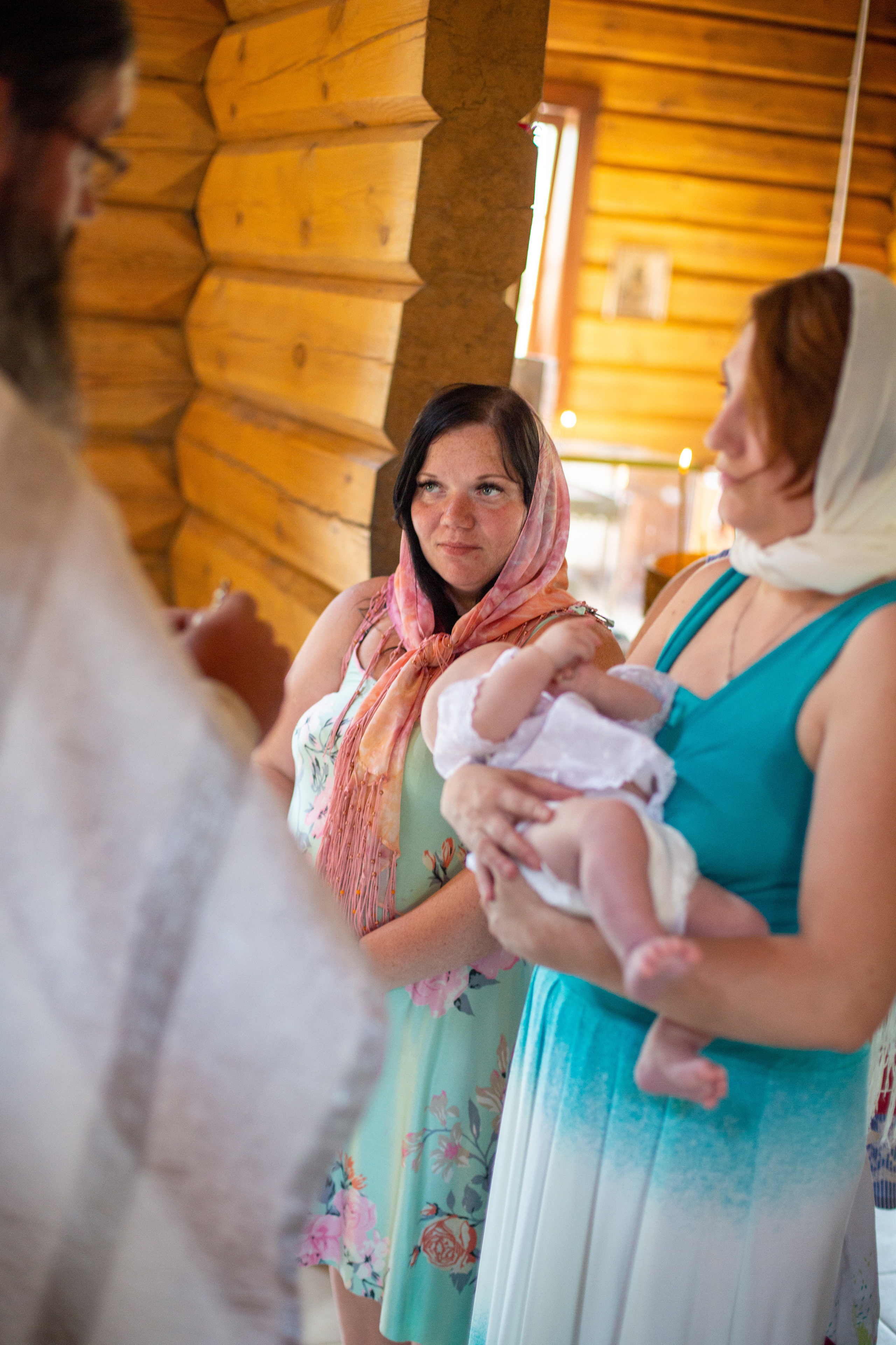 Мама и ребенок Крещение Фотограф