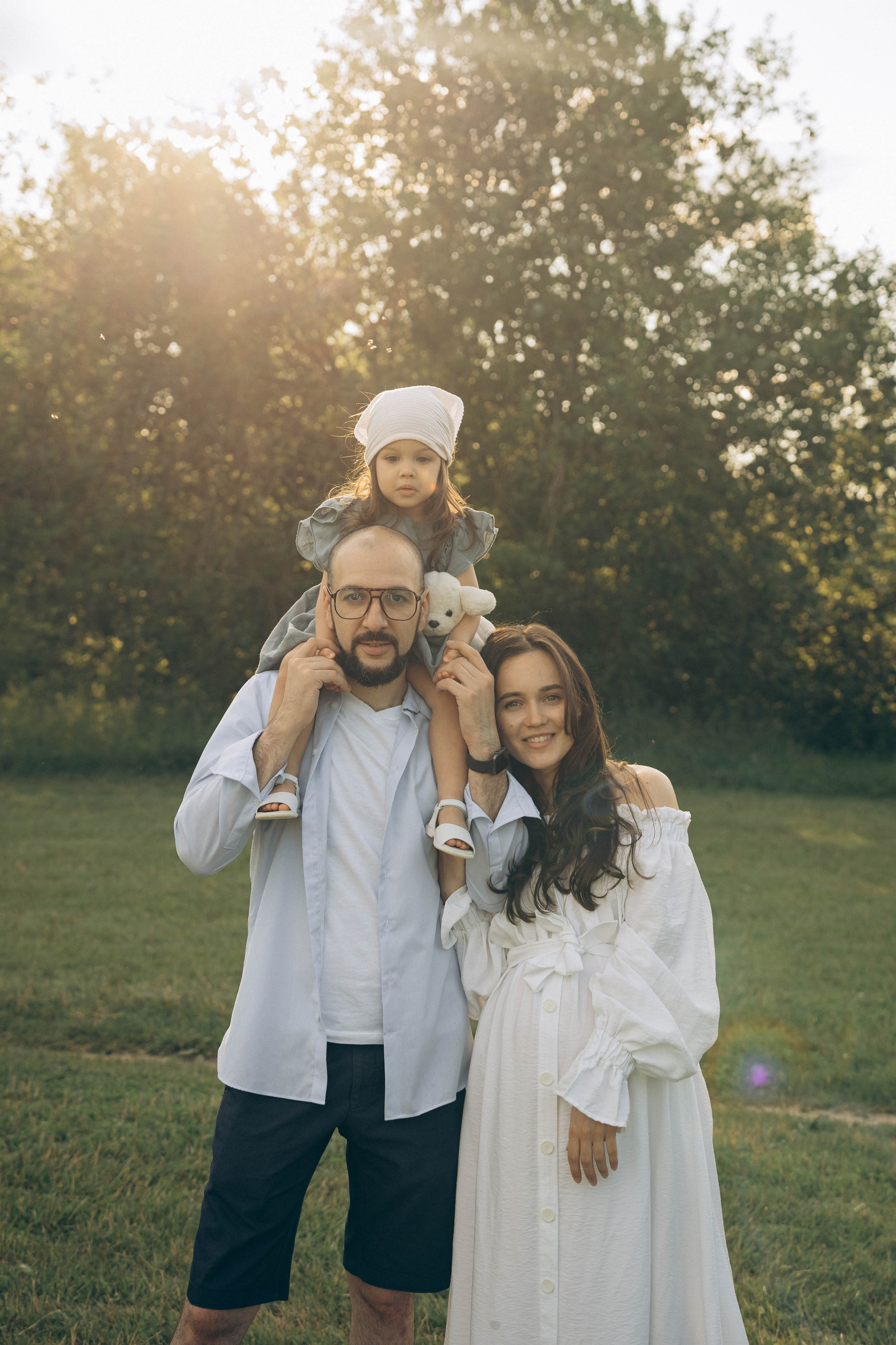 Анастасия, Михаил и малышка Ариана