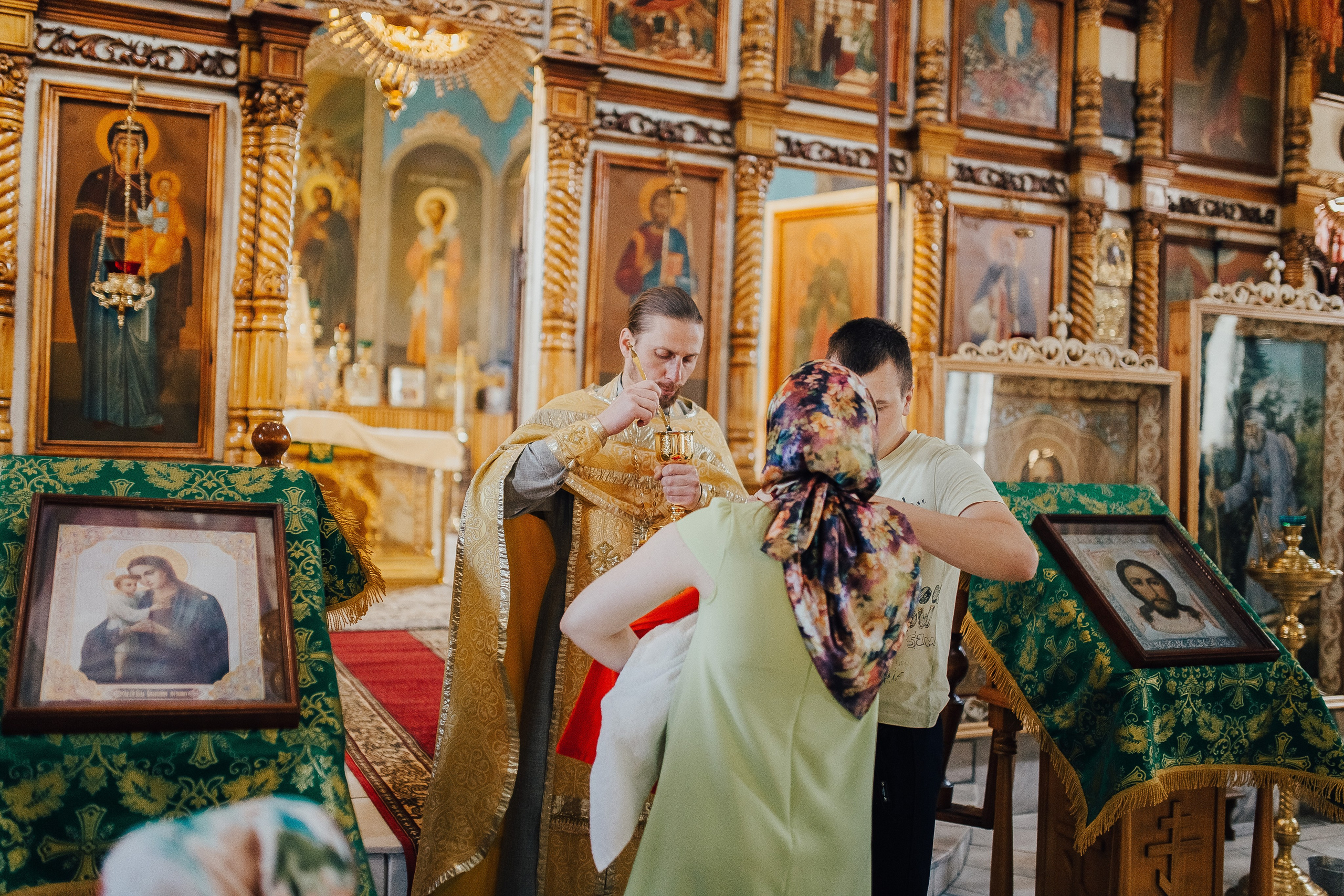 Таинство Крещения. Свадебный и семейный фотограф Екатерина Бубнова