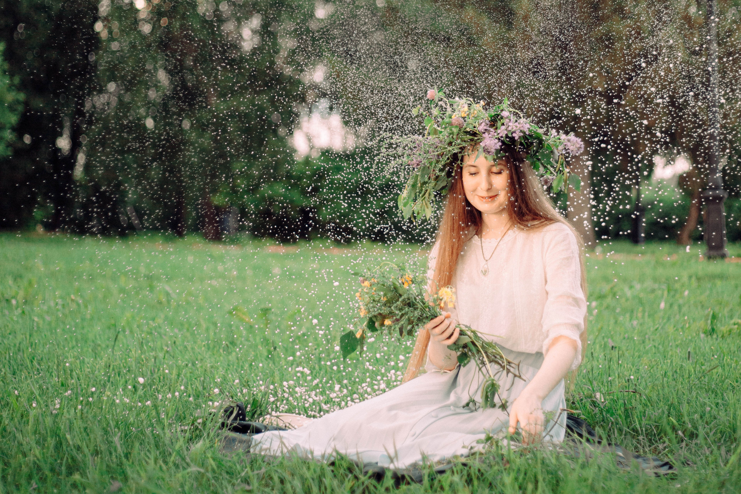 Девичьи венки. Арт-фотограф Крис Л. в Тобольске: портрет, семейные, свадьбы