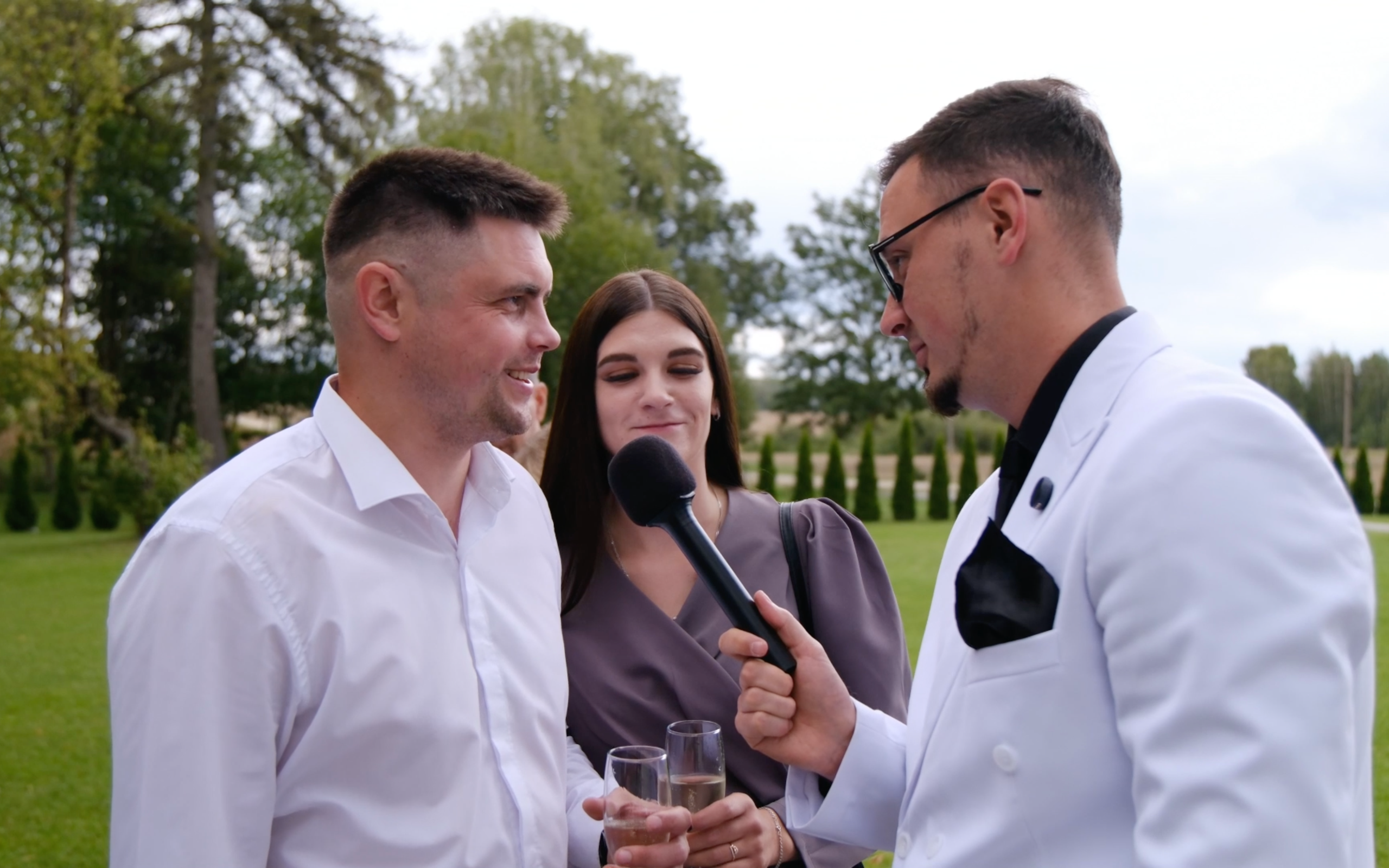 Свадебное SDE интервью / Иван и Адриана. Репортажный видеограф Илья Сухоносиик