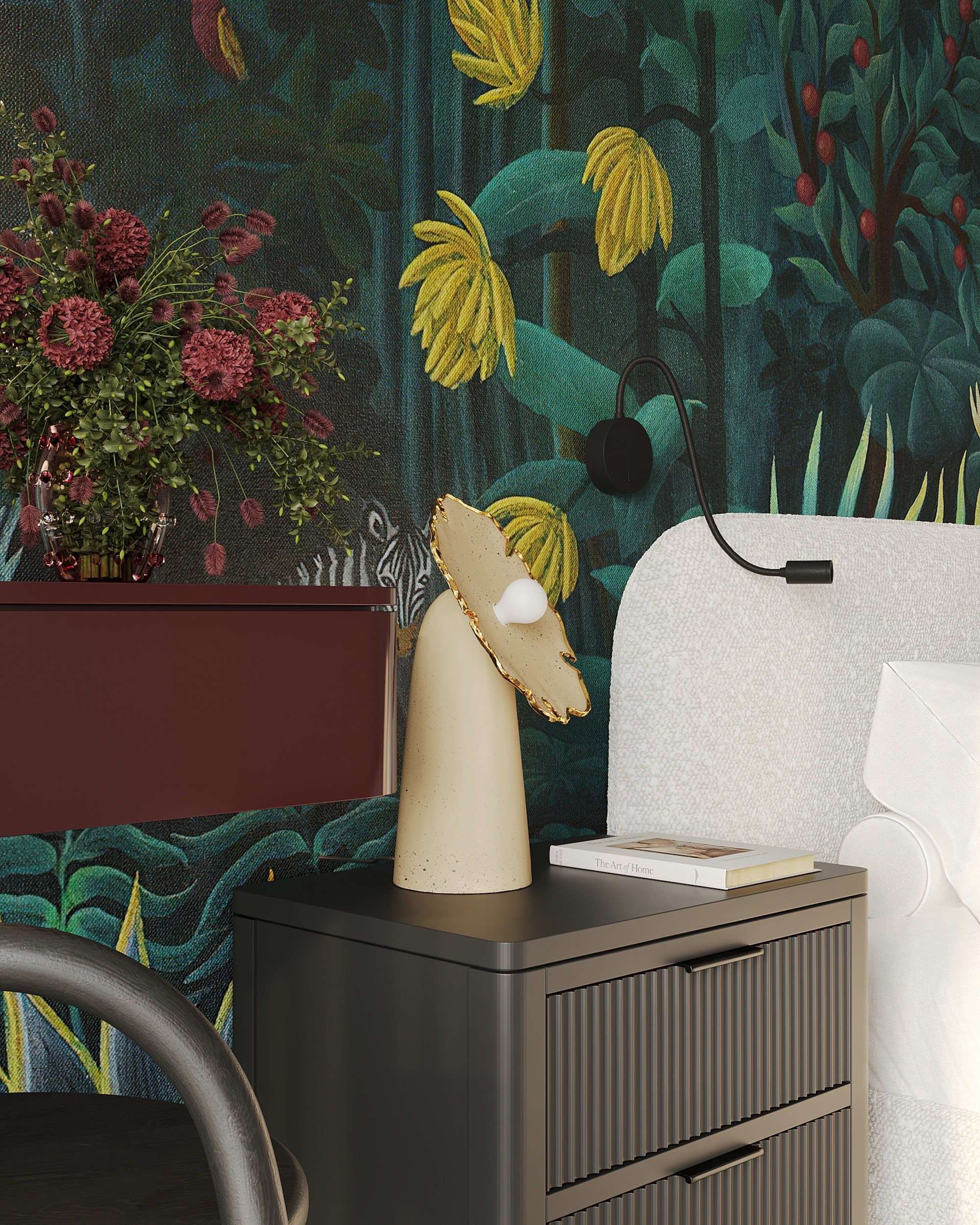 Проект Зеленый Альков. Квартира в Геленджике 102 кв. м. Дизайн интерьеров, строительство, ремонт домов и квартир в Геленджике