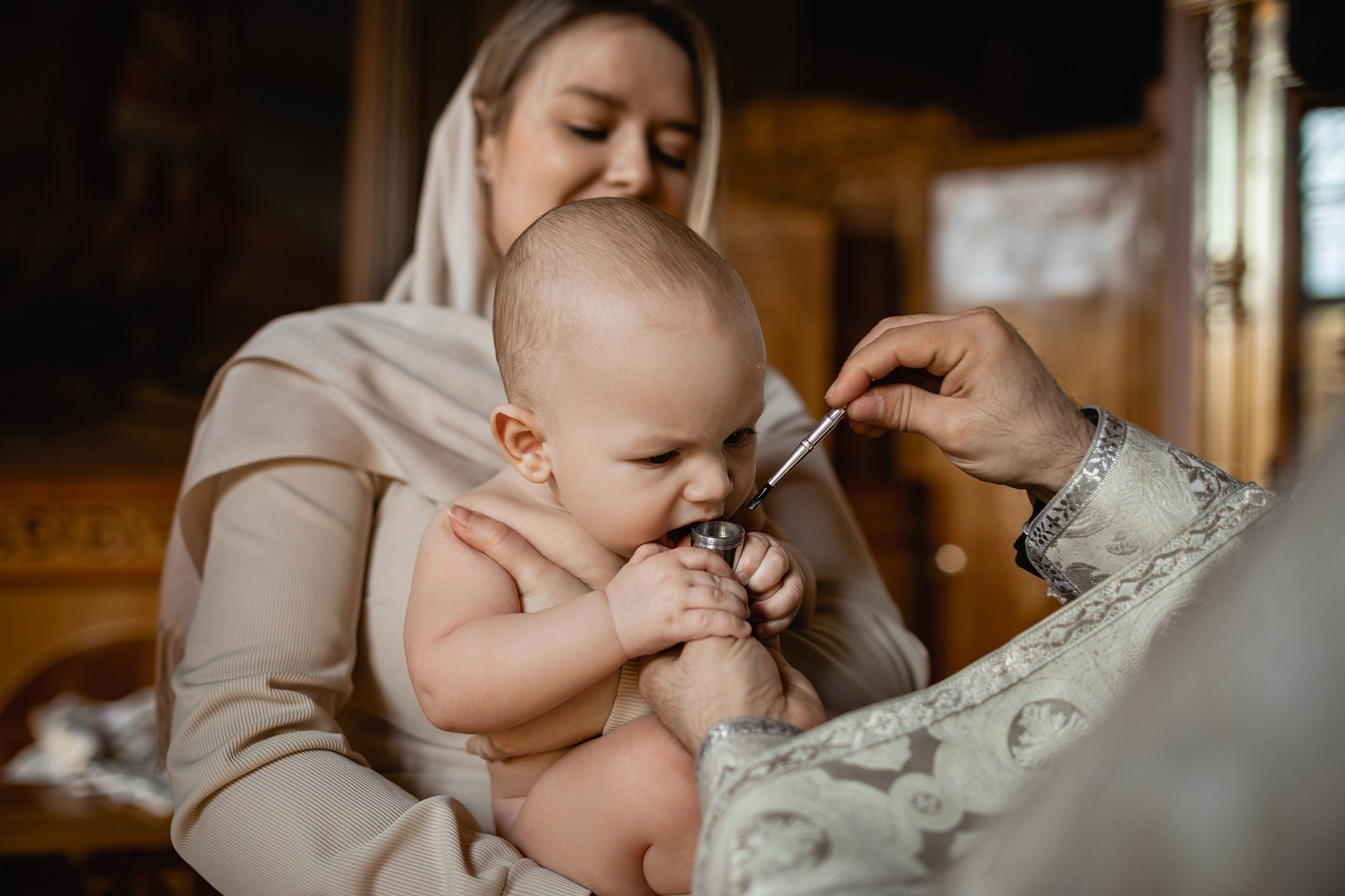 КРЕЩЕНИЕ АРТЕМА (Н. Белого). Семейный фотограф новорождённых в Серпухове Юлия Новикова +79637785957