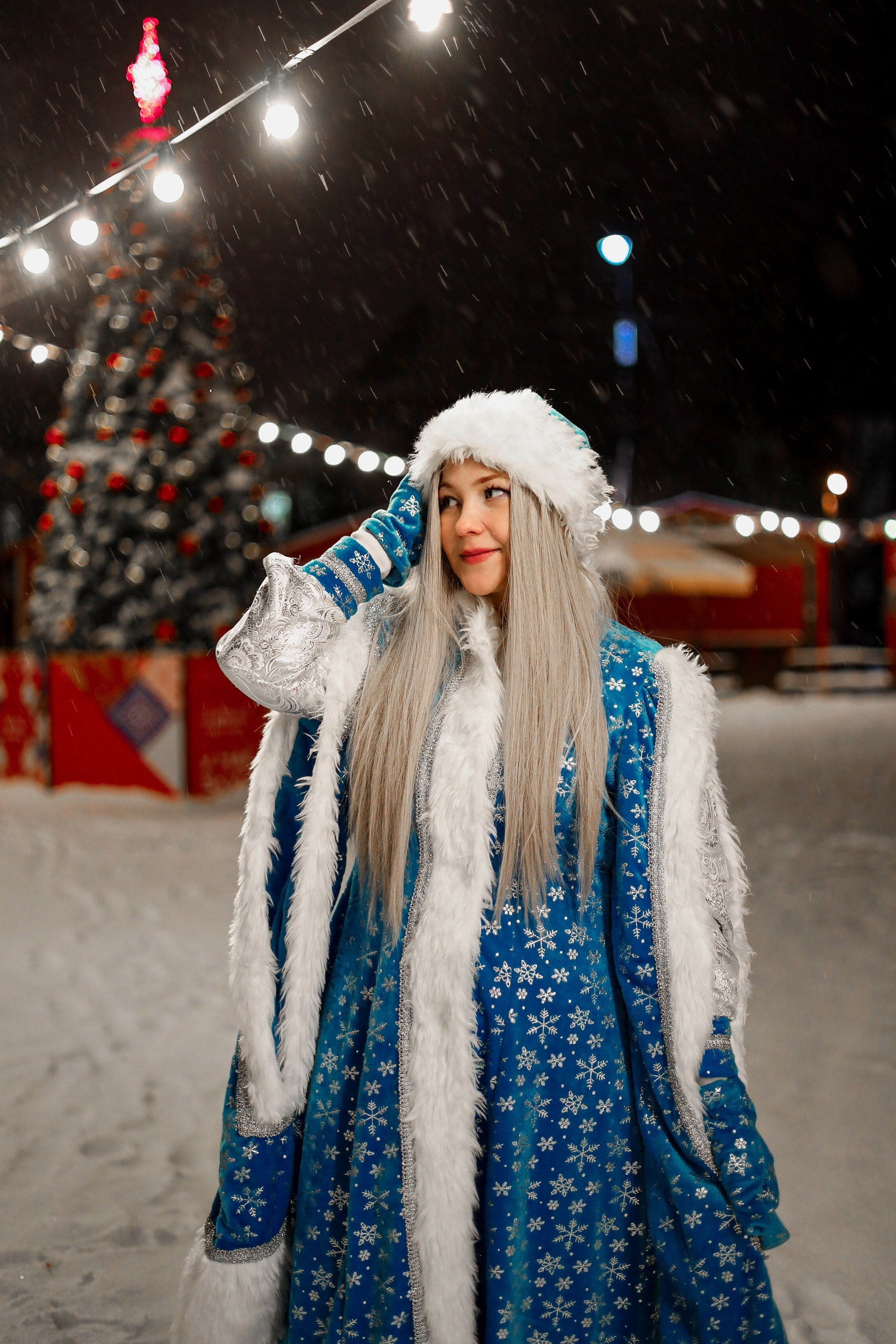 Снегурочка. Фотограф Мария Лаенко