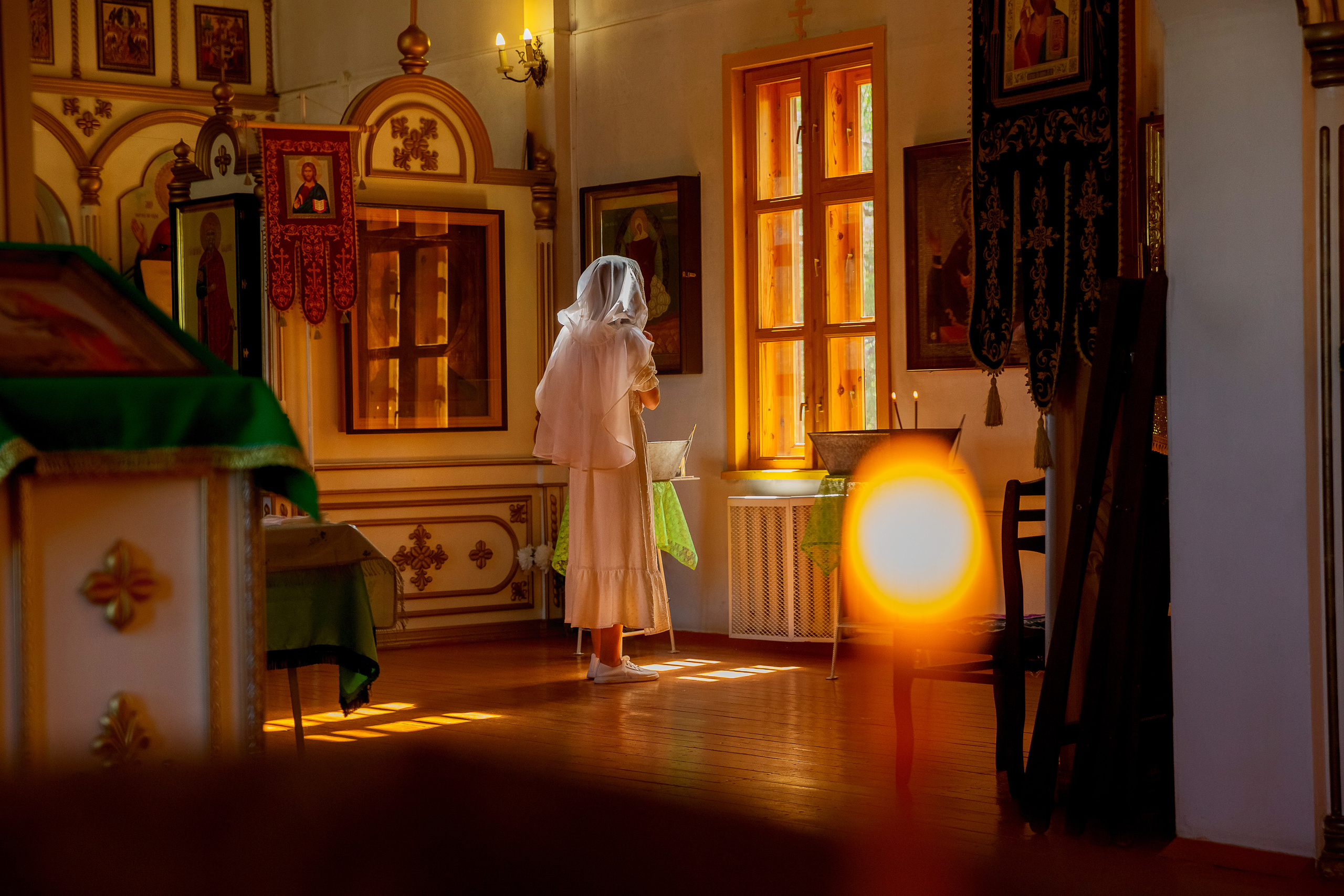 Крещение. Семейный фотограф в Кургане