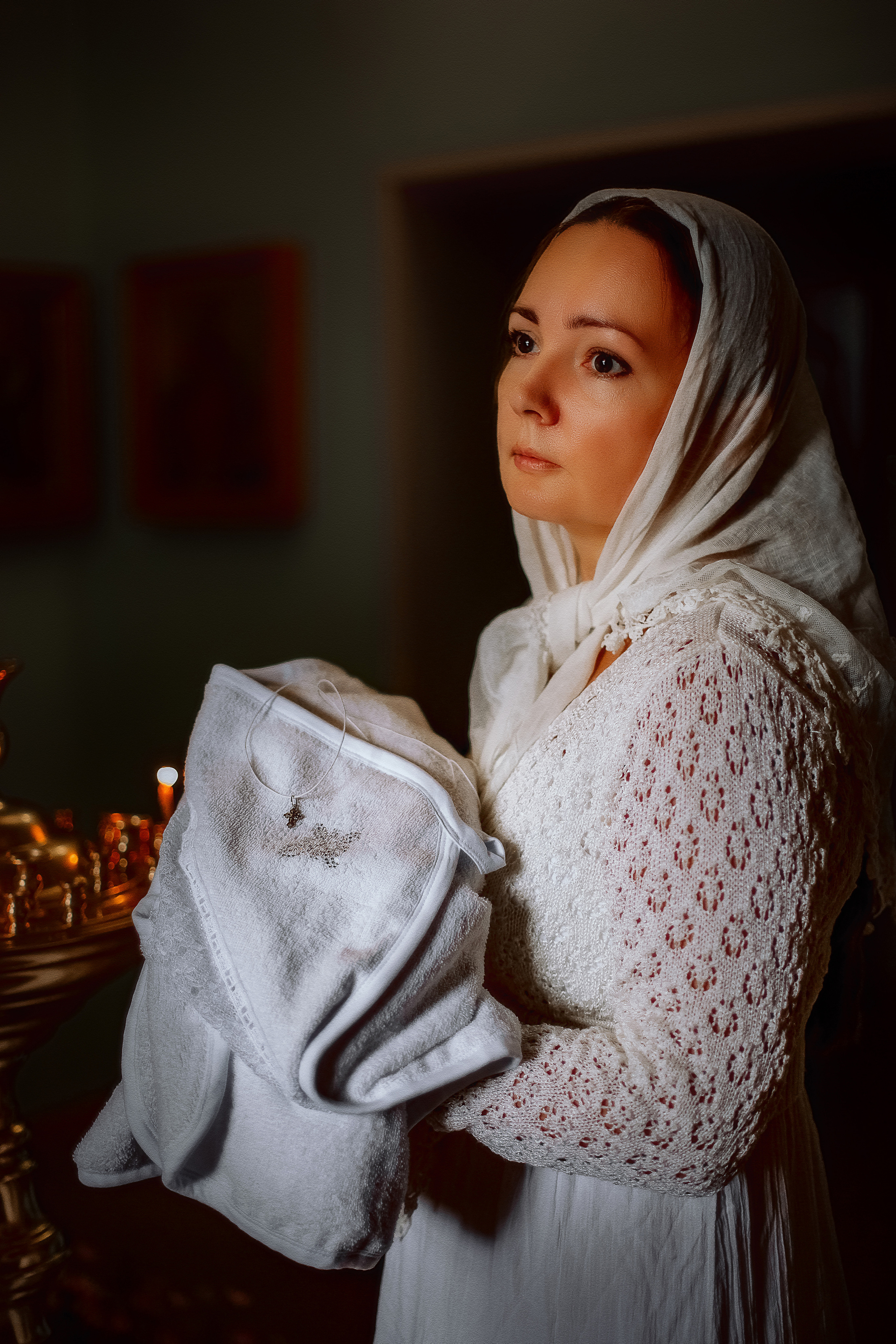 Таинство крещения. Семейный фотограф в Кургане