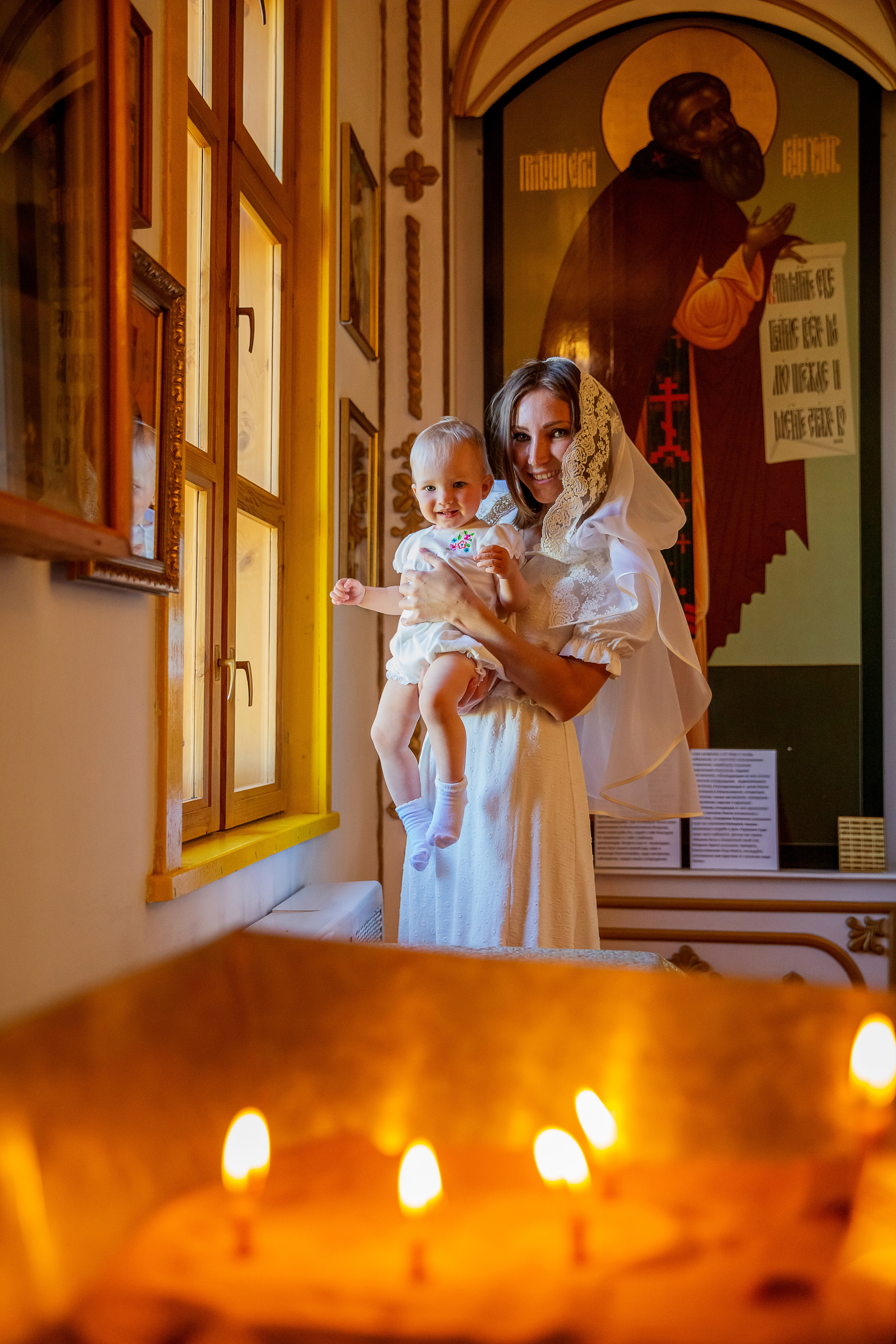 Крещение. Семейный фотограф в Кургане