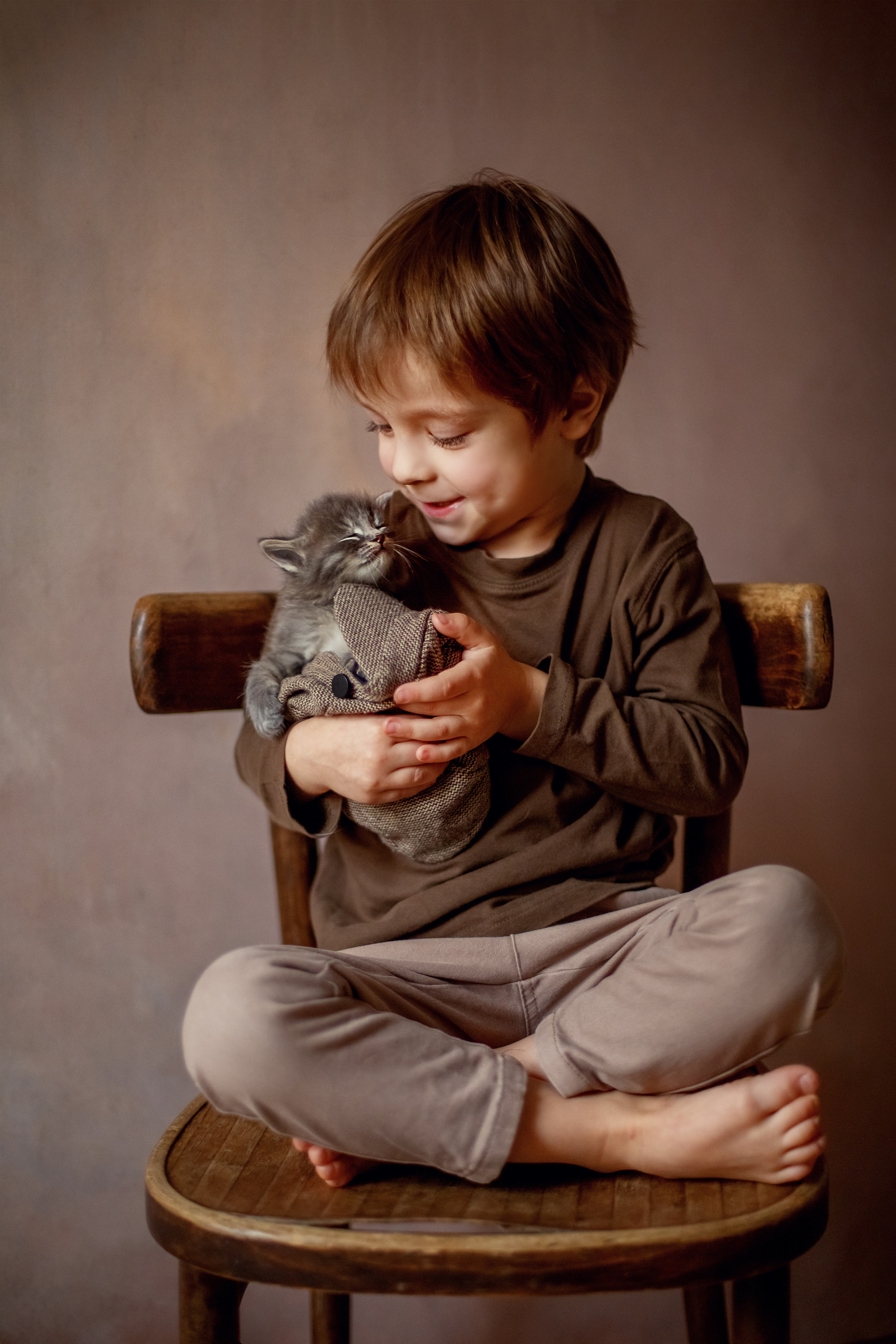 Фотосессия с животными. Семейный фотограф в Кургане