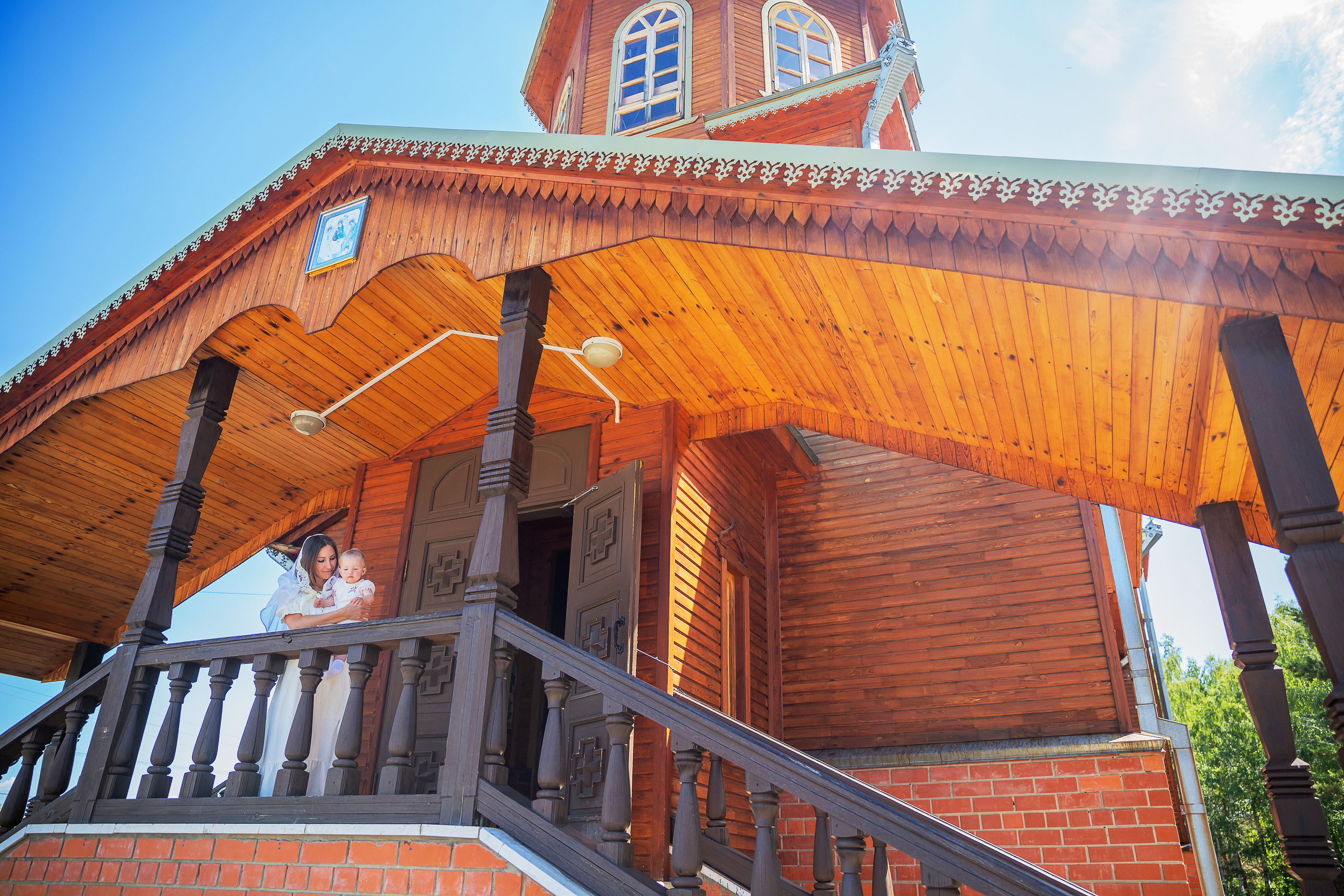 Крещение. Семейный фотограф в Кургане