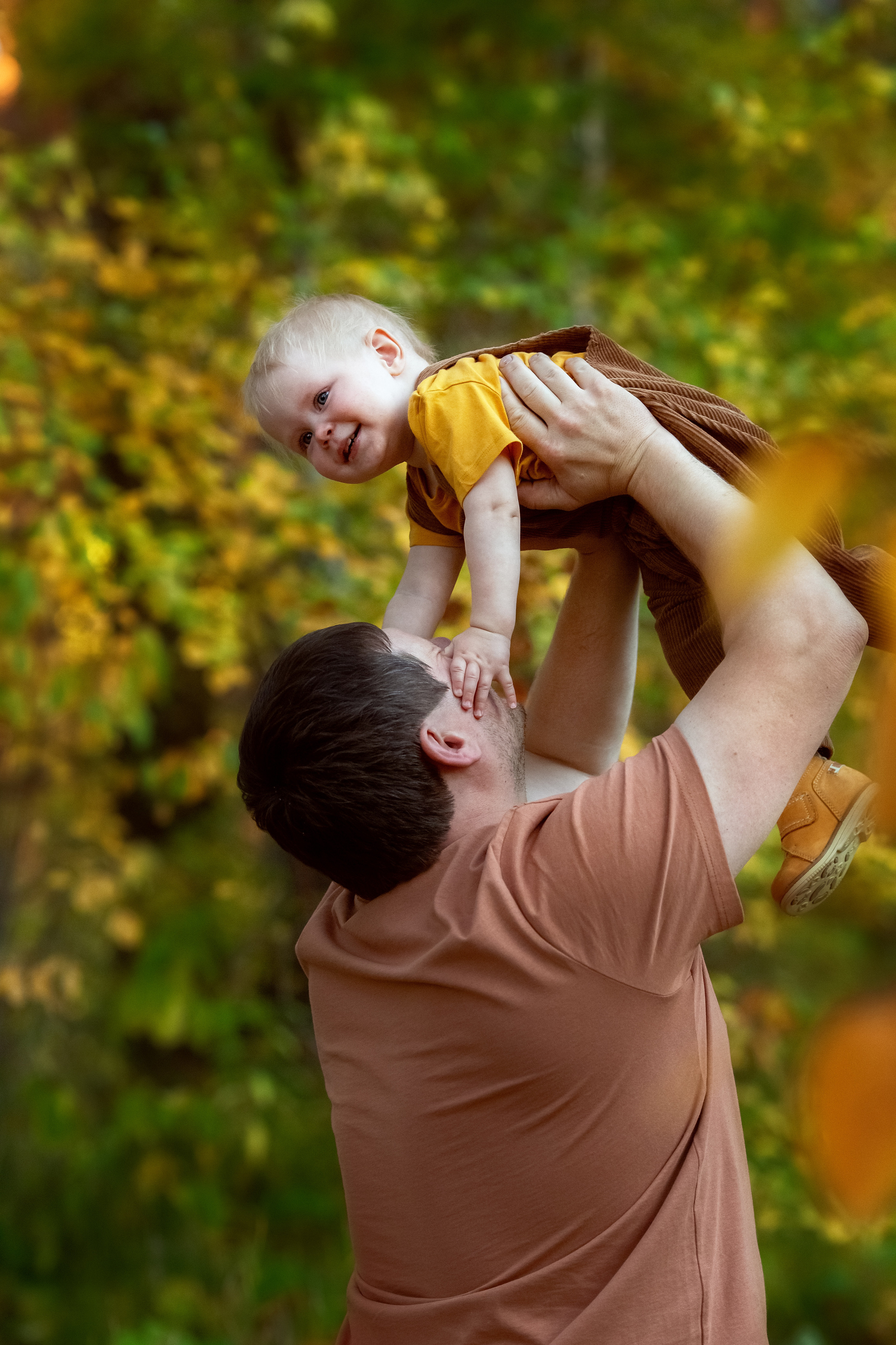 Семейная осенняя съемка. Семейный фотограф в Кургане