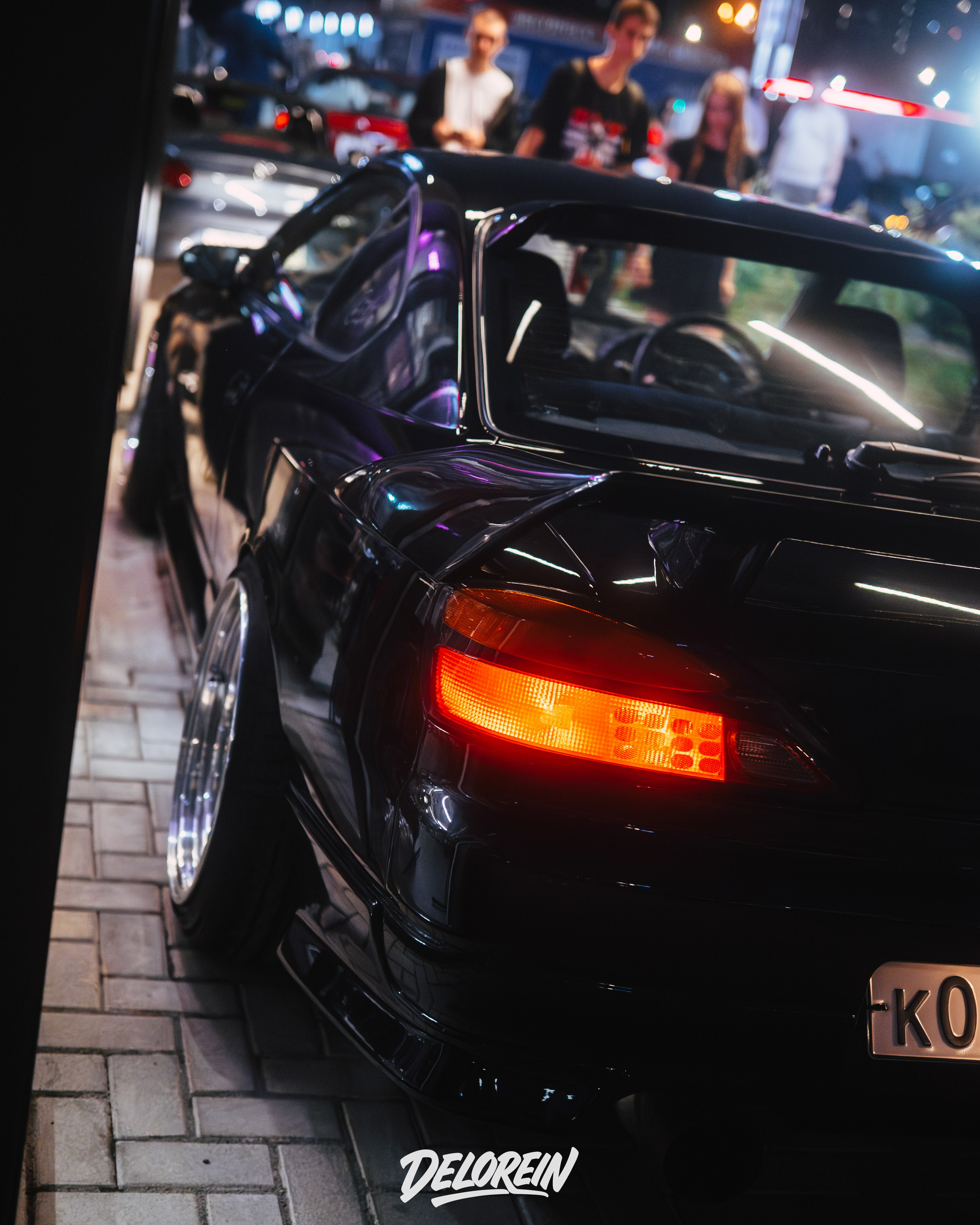 Nissan Silvia черносливка S15 @sindik_ciay. DeLorein