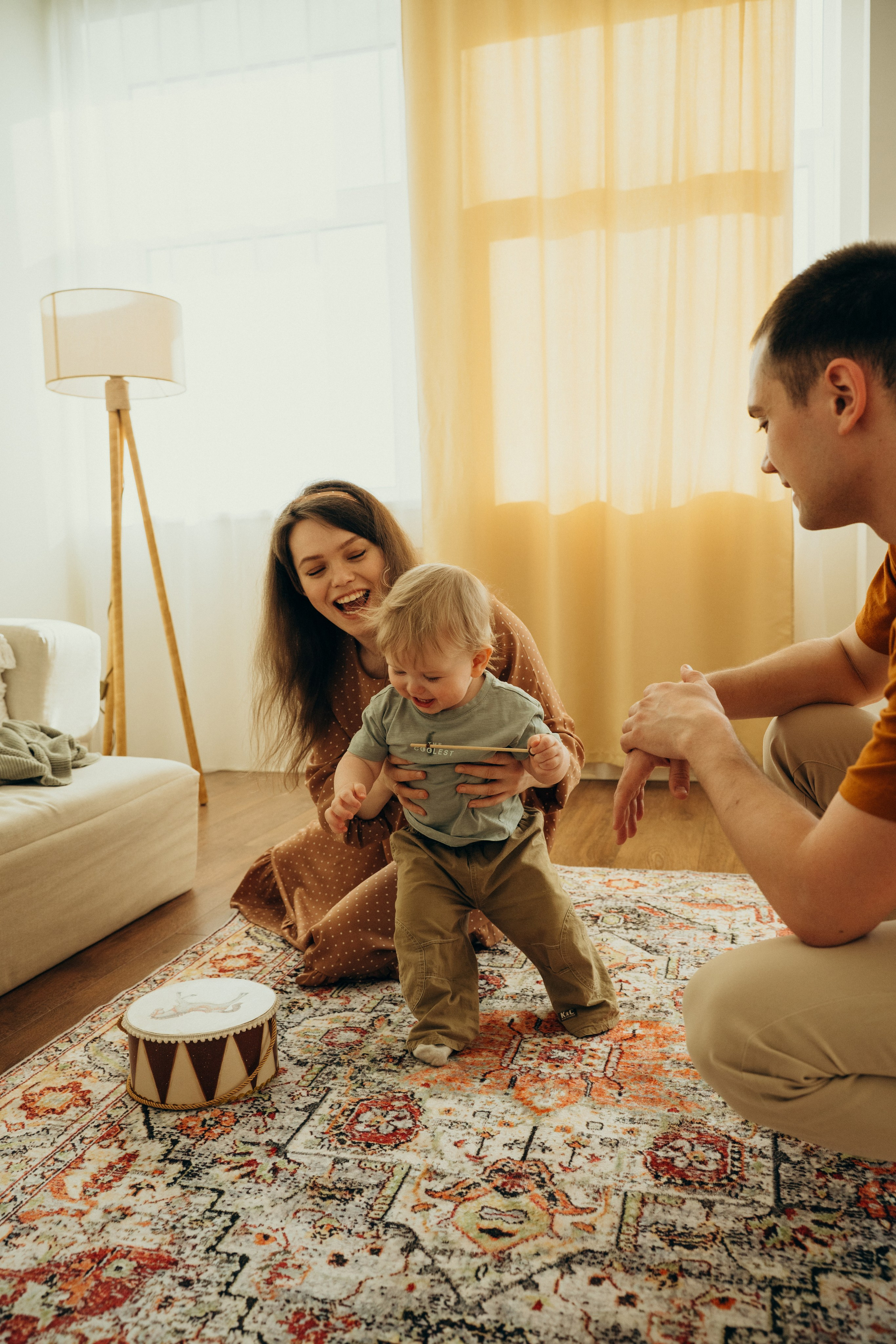 Родион, Алена и Кирюша