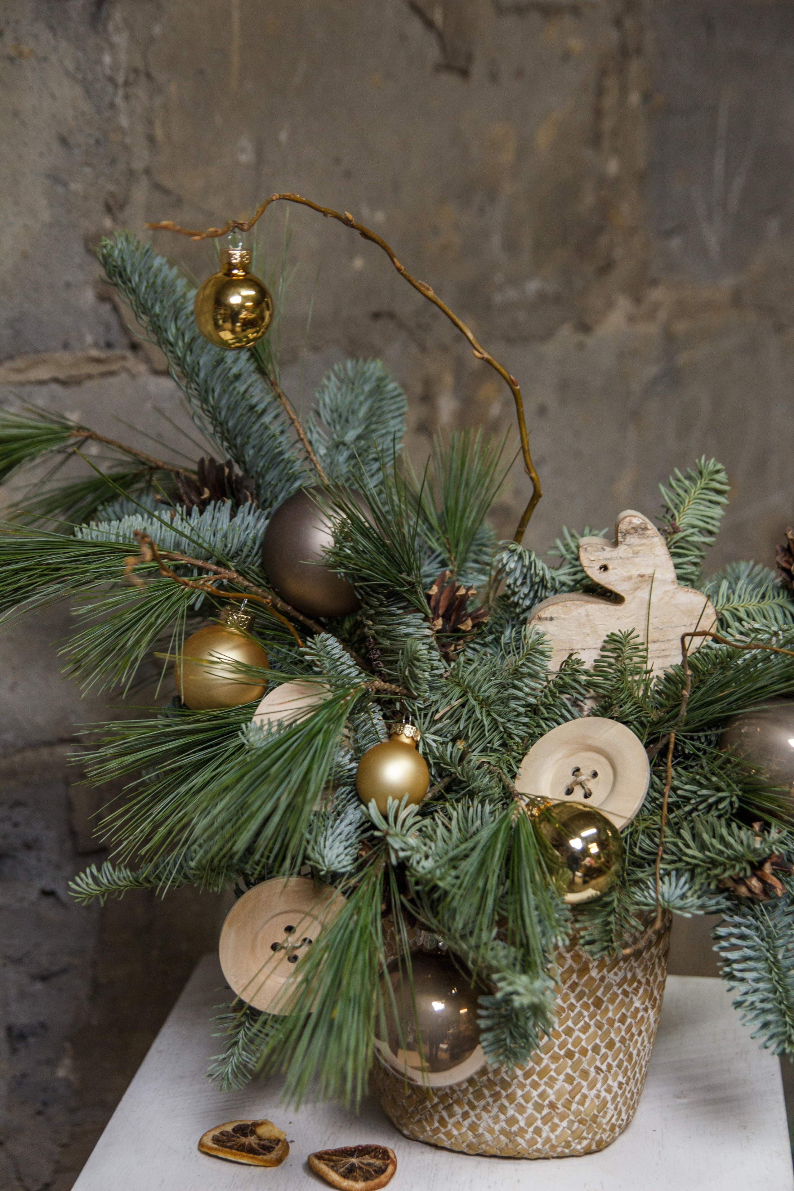 Новогодние композиции. Ксения Почтарь. Декоратор и флорист, город Владивосток