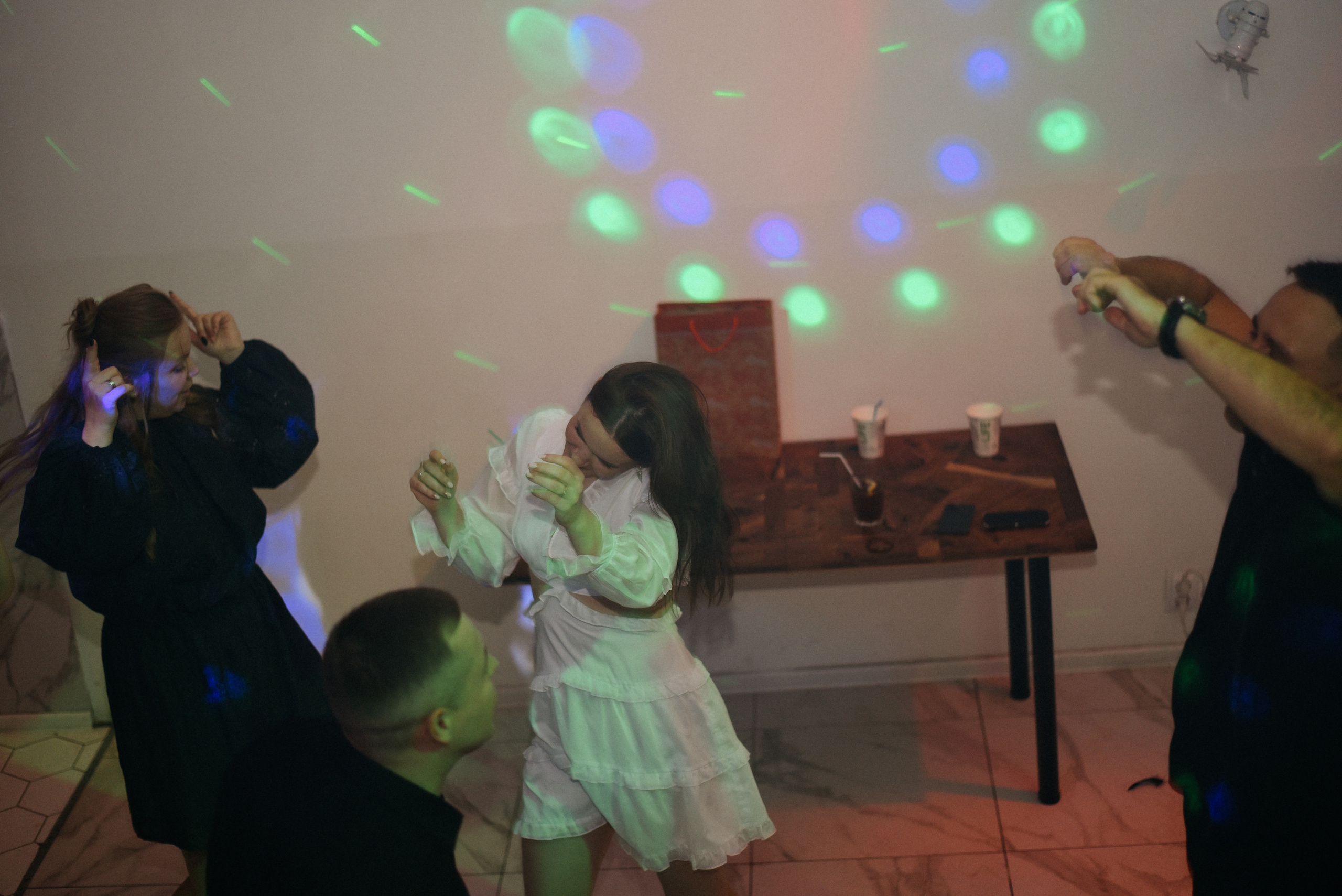 Владимир и Виктория Свадебная вечеринка BUILDING 53. Фотограф Лола Волна, город Москва