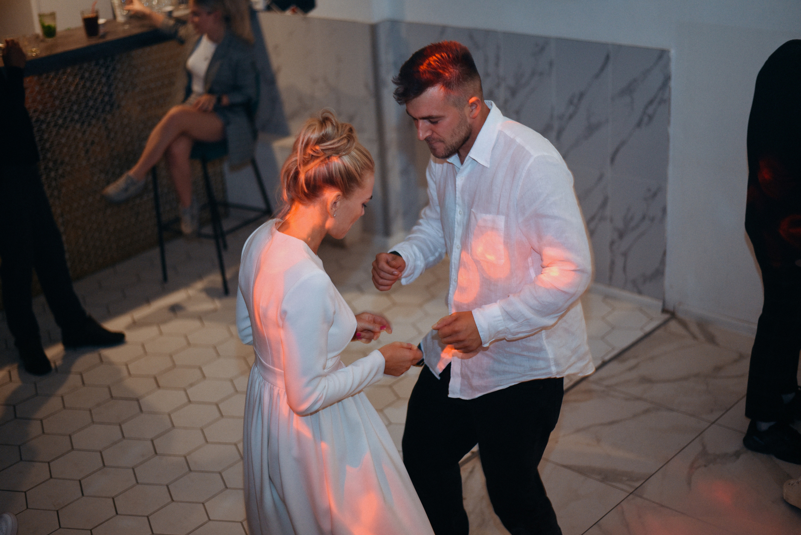 Владимир и Виктория Свадебная вечеринка BUILDING 53. Фотограф Лола Волна, город Москва