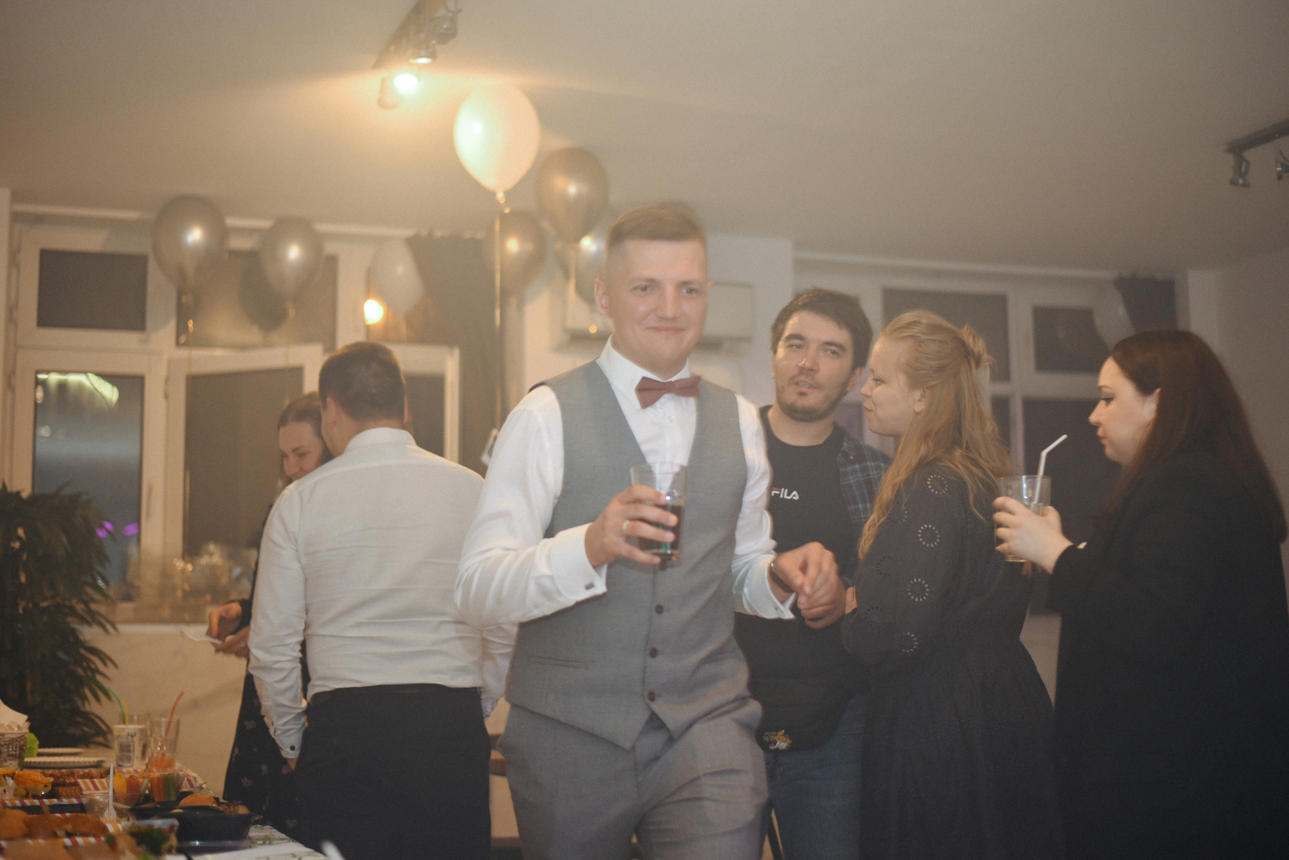 Владимир и Виктория Свадебная вечеринка BUILDING 53. Фотограф Лола Волна, город Москва