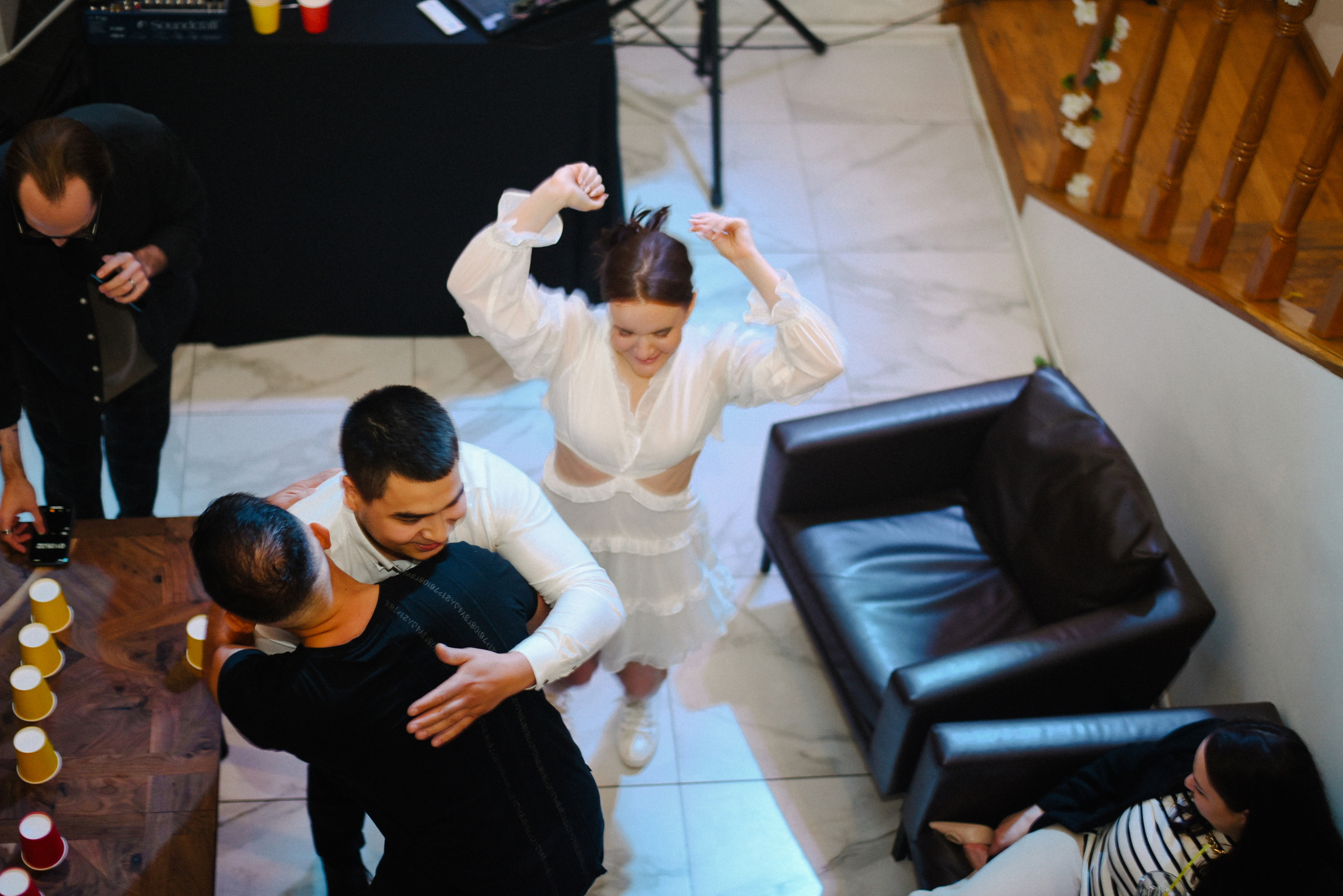 Владимир и Виктория Свадебная вечеринка BUILDING 53. Фотограф Лола Волна, город Москва