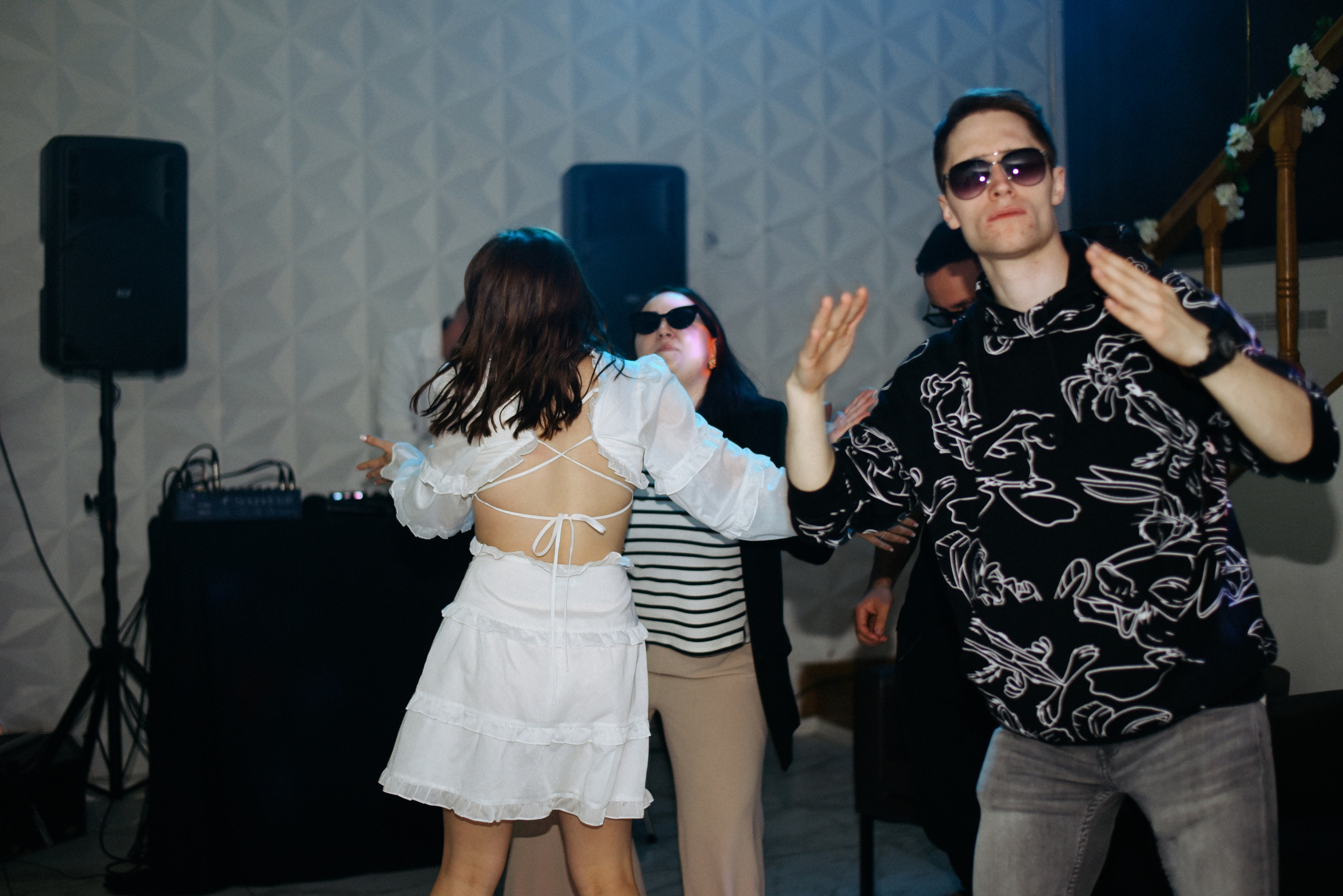 Владимир и Виктория Свадебная вечеринка BUILDING 53. Фотограф Лола Волна, город Москва